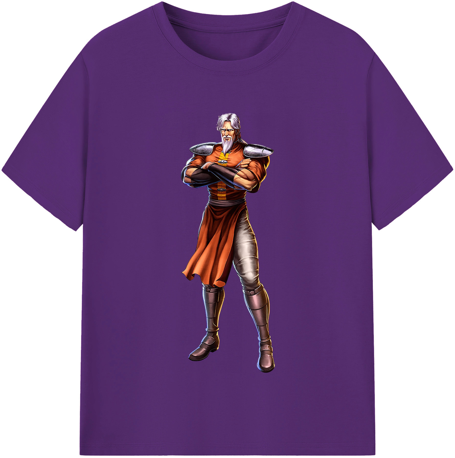 （画像用） 北斗の拳 Fist of the North Star 綿100％半袖Tシャツ（フロントプリント）