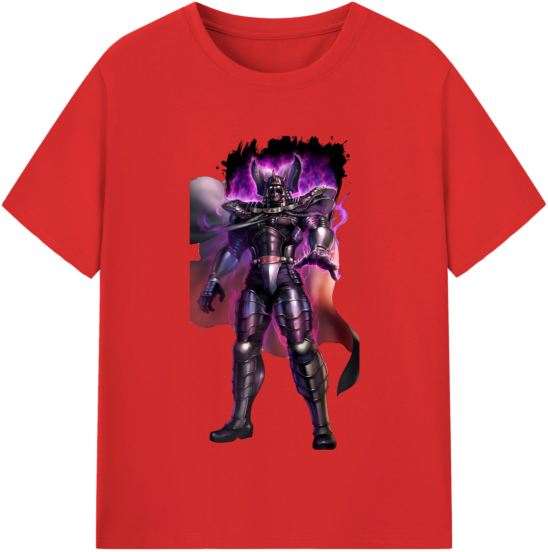 （画像用） 北斗の拳 Fist of the North Star 綿100％半袖Tシャツ（フロントプリント）