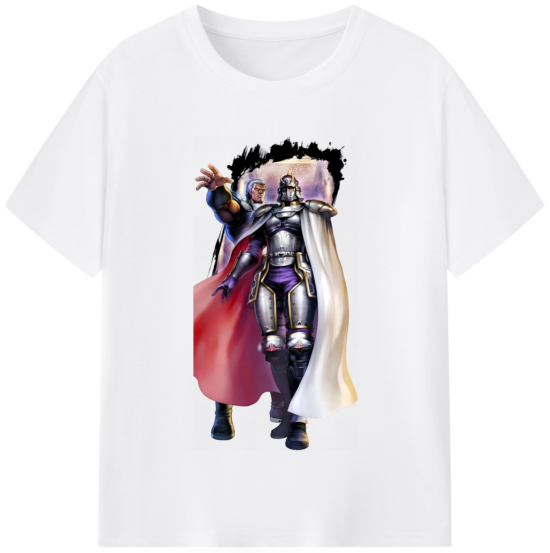 （画像用） 北斗の拳 Fist of the North Star 綿100％半袖Tシャツ（フロントプリント）