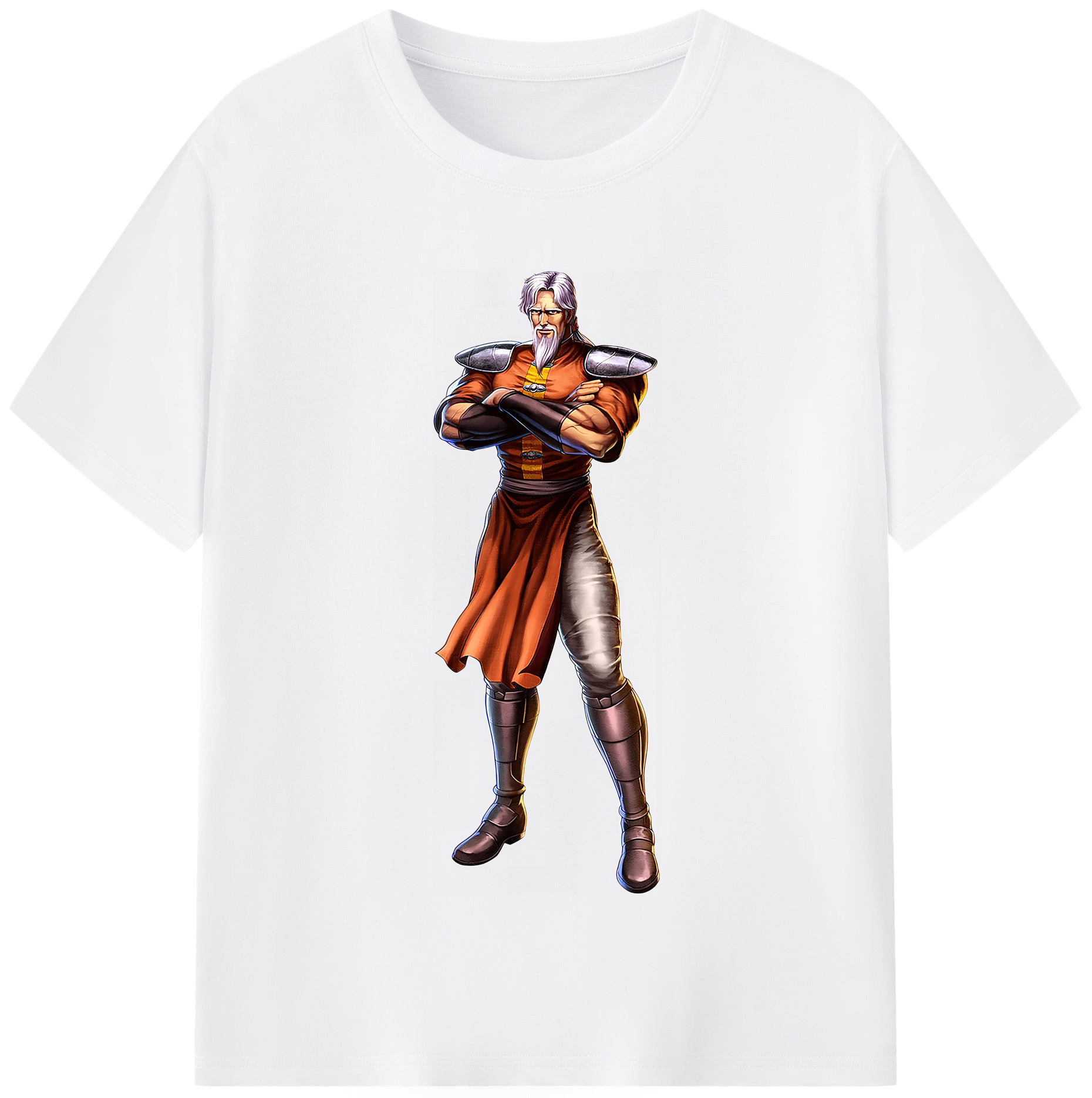 （画像用） 北斗の拳 Fist of the North Star 綿100％半袖Tシャツ（フロントプリント）