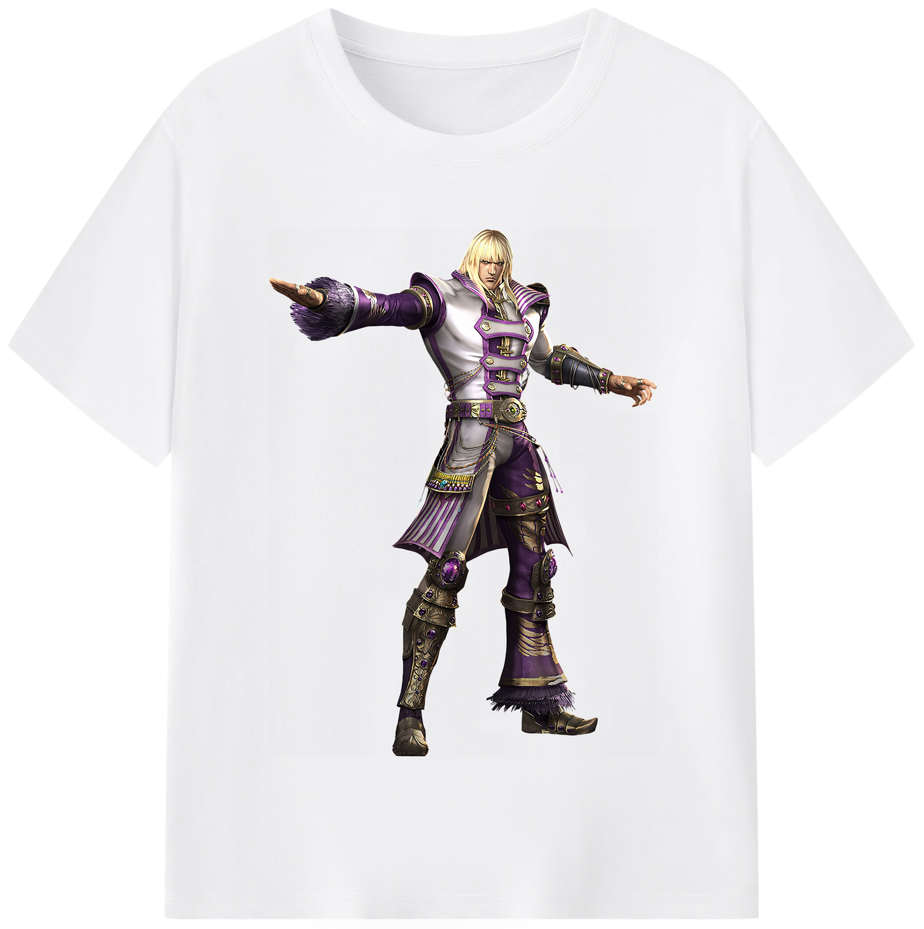 （画像用） 北斗の拳 Fist of the North Star 綿100％半袖Tシャツ（フロントプリント）