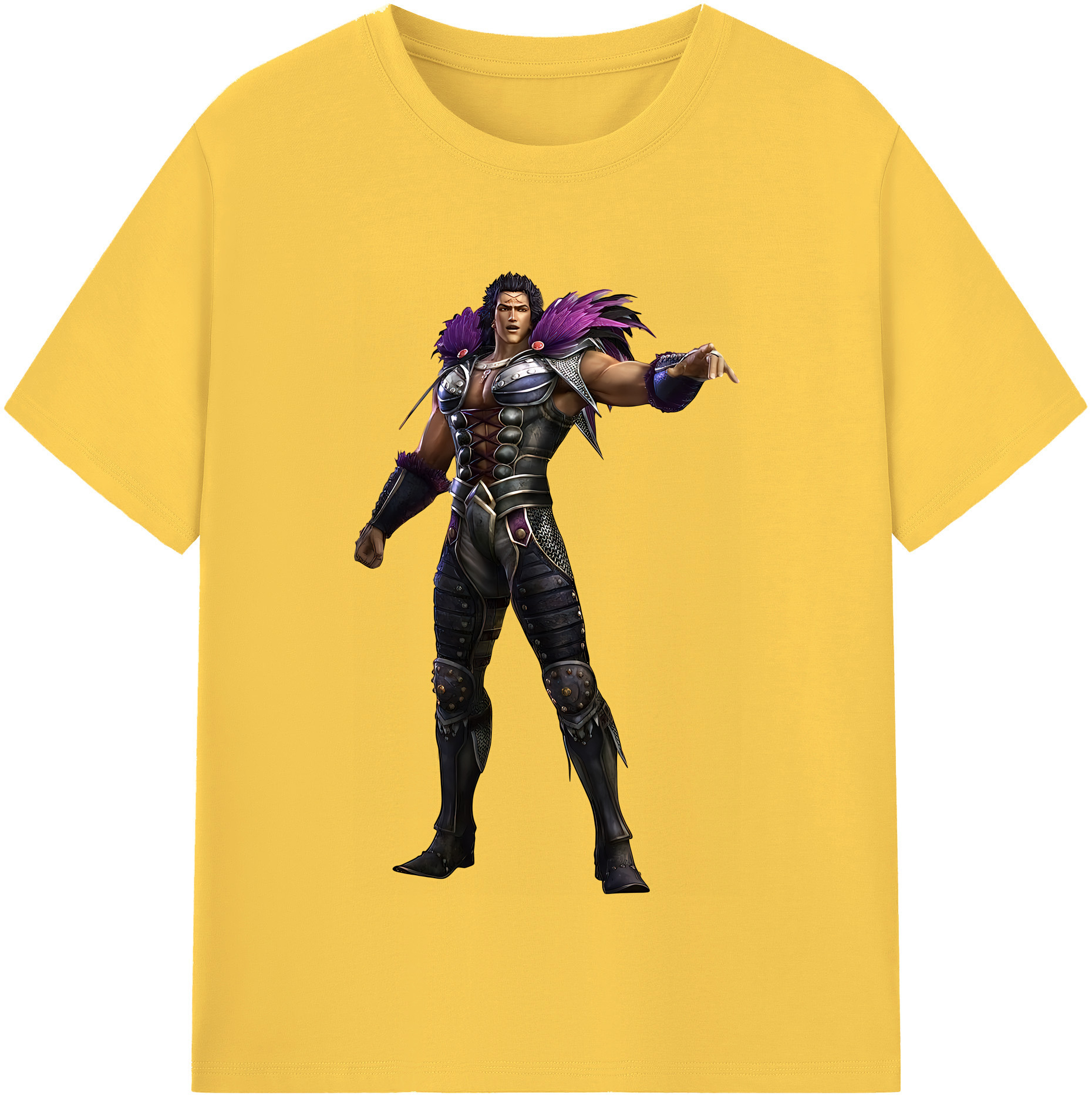 （画像用） 北斗の拳 Fist of the North Star 綿100％半袖Tシャツ（フロントプリント）