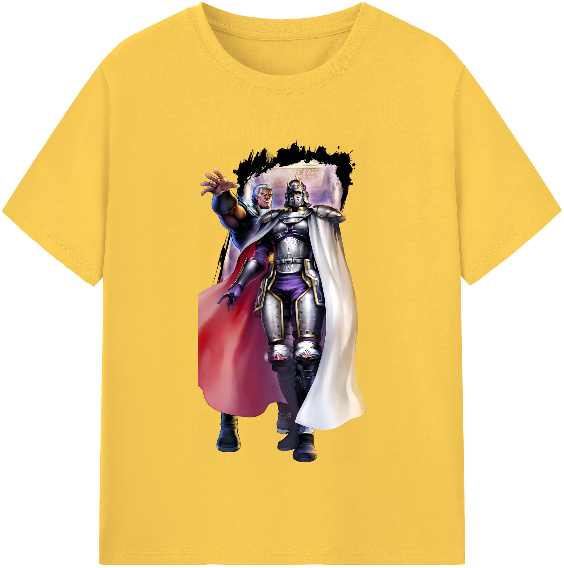 （画像用） 北斗の拳 Fist of the North Star 綿100％半袖Tシャツ（フロントプリント）