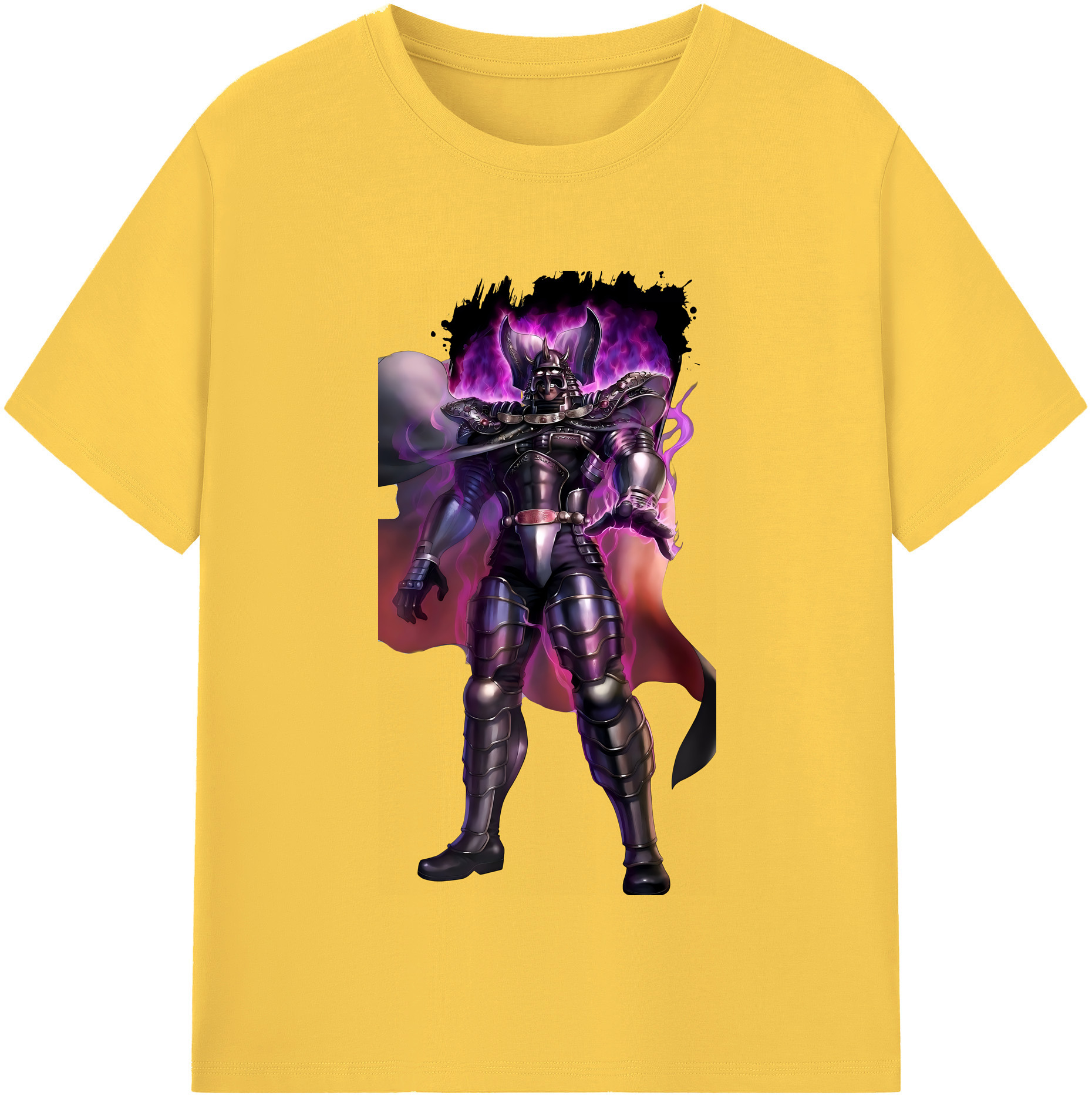 （画像用） 北斗の拳 Fist of the North Star 綿100％半袖Tシャツ（フロントプリント）