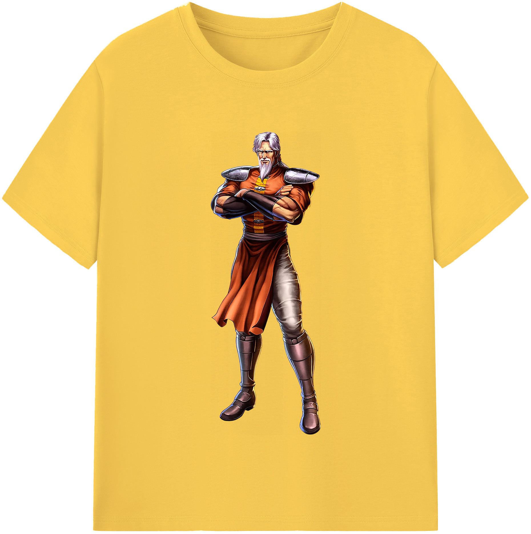 （画像用） 北斗の拳 Fist of the North Star 綿100％半袖Tシャツ（フロントプリント）