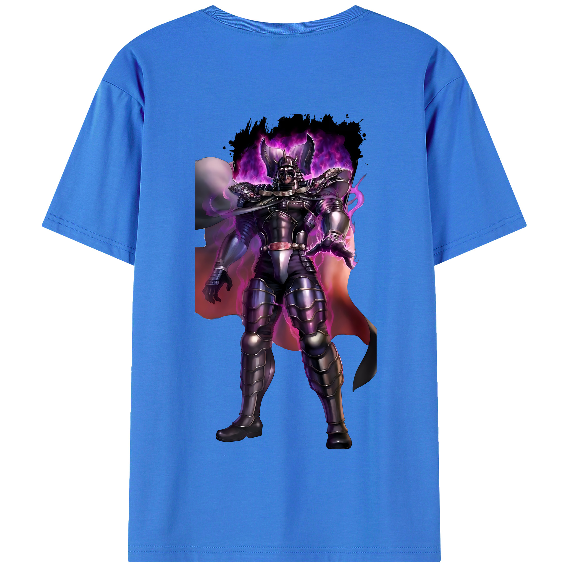 （画像用） 北斗の拳 Fist of the North Star 綿100％半袖Tシャツ（背面プリント）