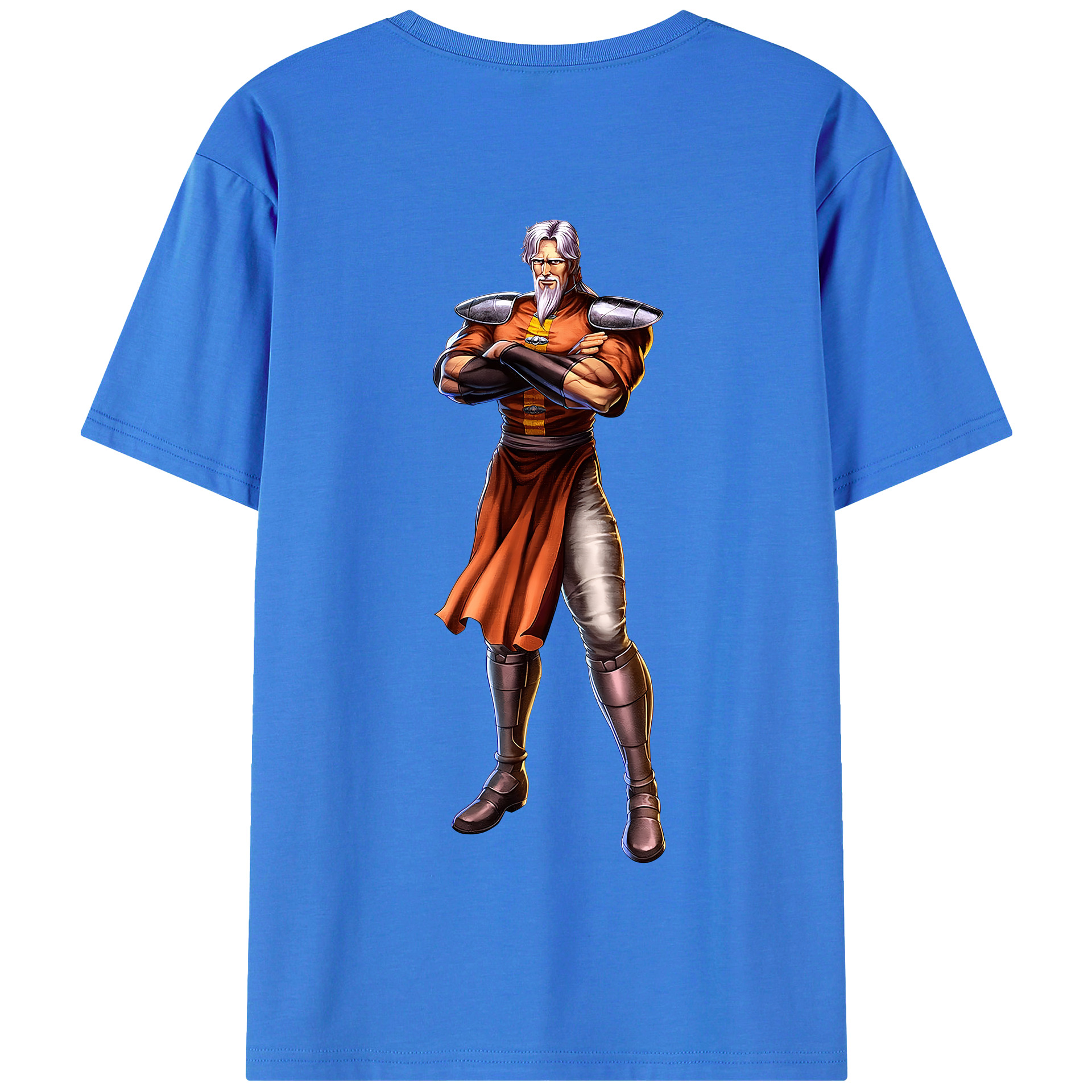 （画像用） 北斗の拳 Fist of the North Star 綿100％半袖Tシャツ（背面プリント）