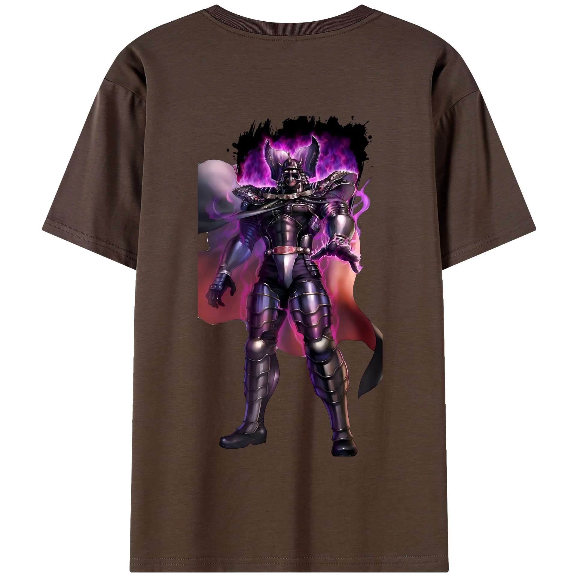 （画像用） 北斗の拳 Fist of the North Star 綿100％半袖Tシャツ（背面プリント）