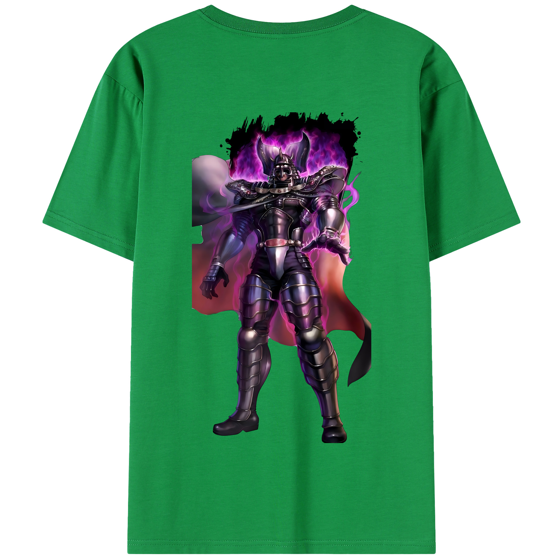 （画像用） 北斗の拳 Fist of the North Star 綿100％半袖Tシャツ（背面プリント）