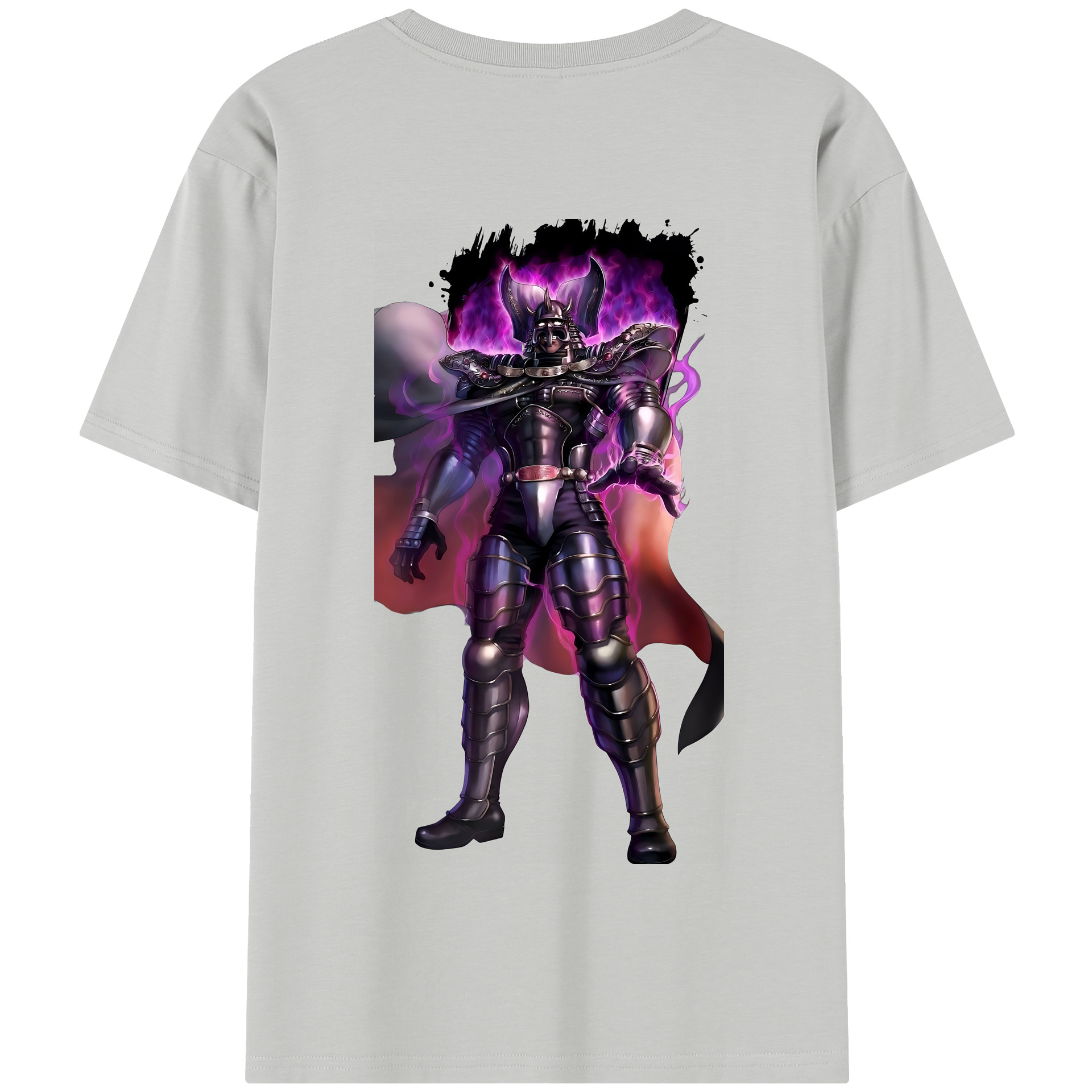 （画像用） 北斗の拳 Fist of the North Star 綿100％半袖Tシャツ（背面プリント）