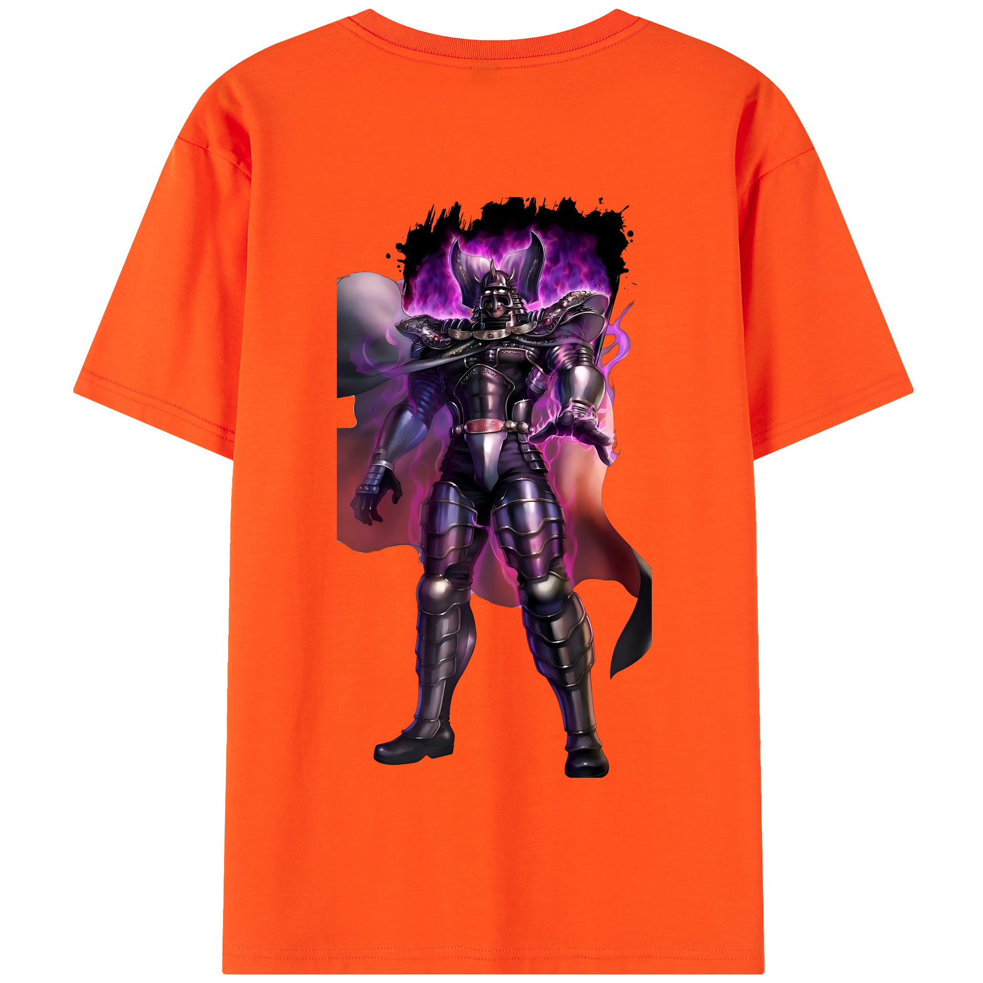 （画像用） 北斗の拳 Fist of the North Star 綿100％半袖Tシャツ（背面プリント）