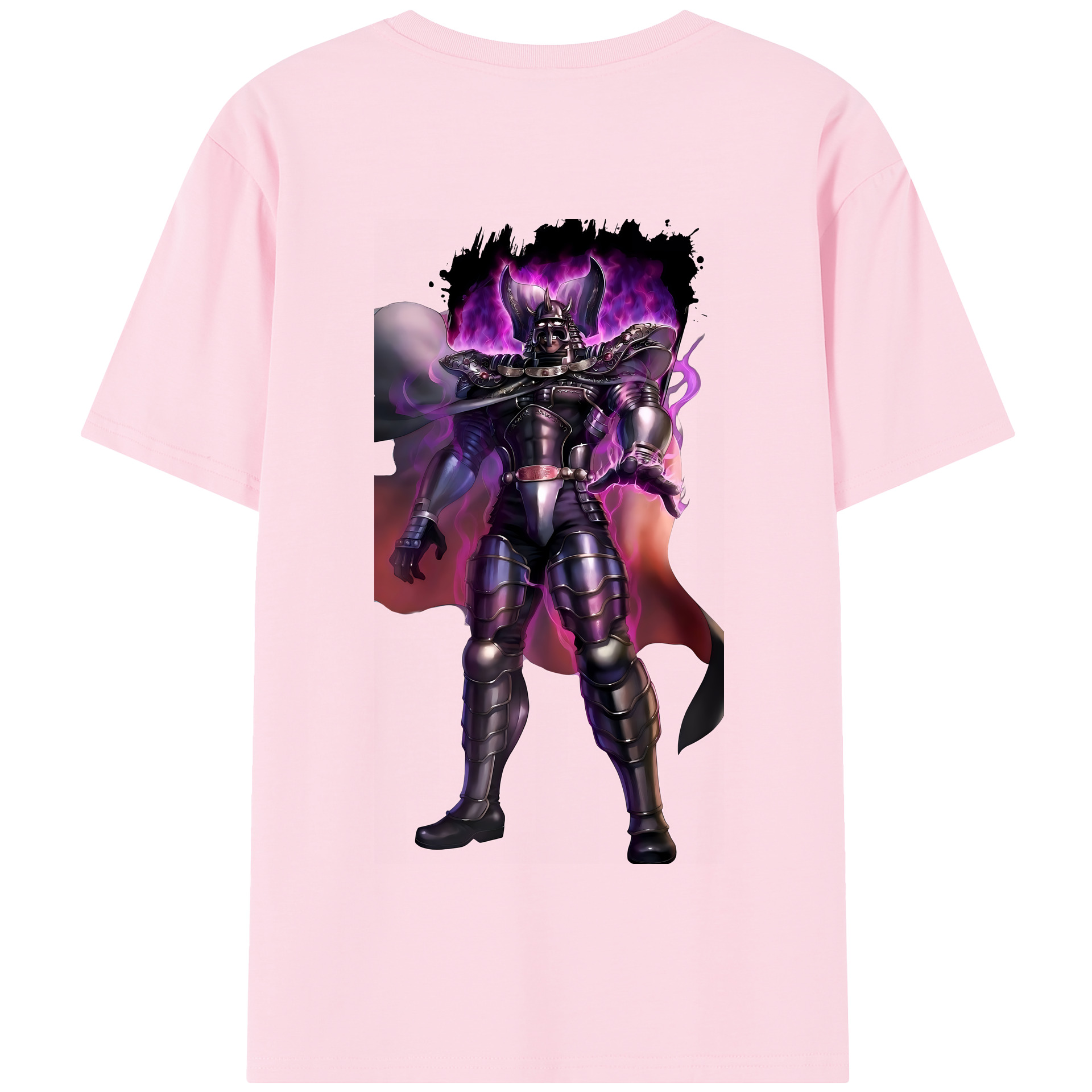 （画像用） 北斗の拳 Fist of the North Star 綿100％半袖Tシャツ（背面プリント）