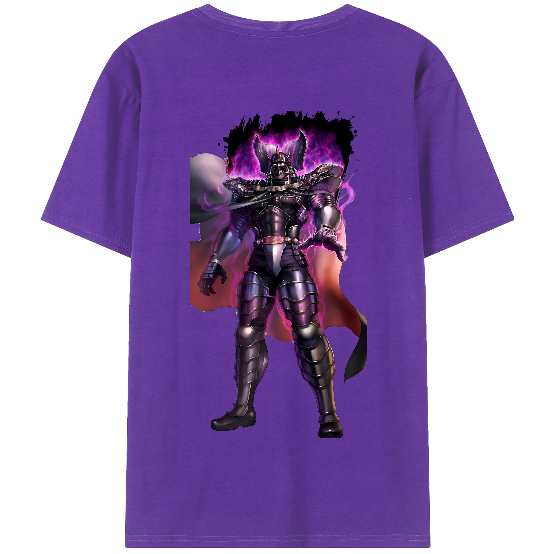 （画像用） 北斗の拳 Fist of the North Star 綿100％半袖Tシャツ（背面プリント）