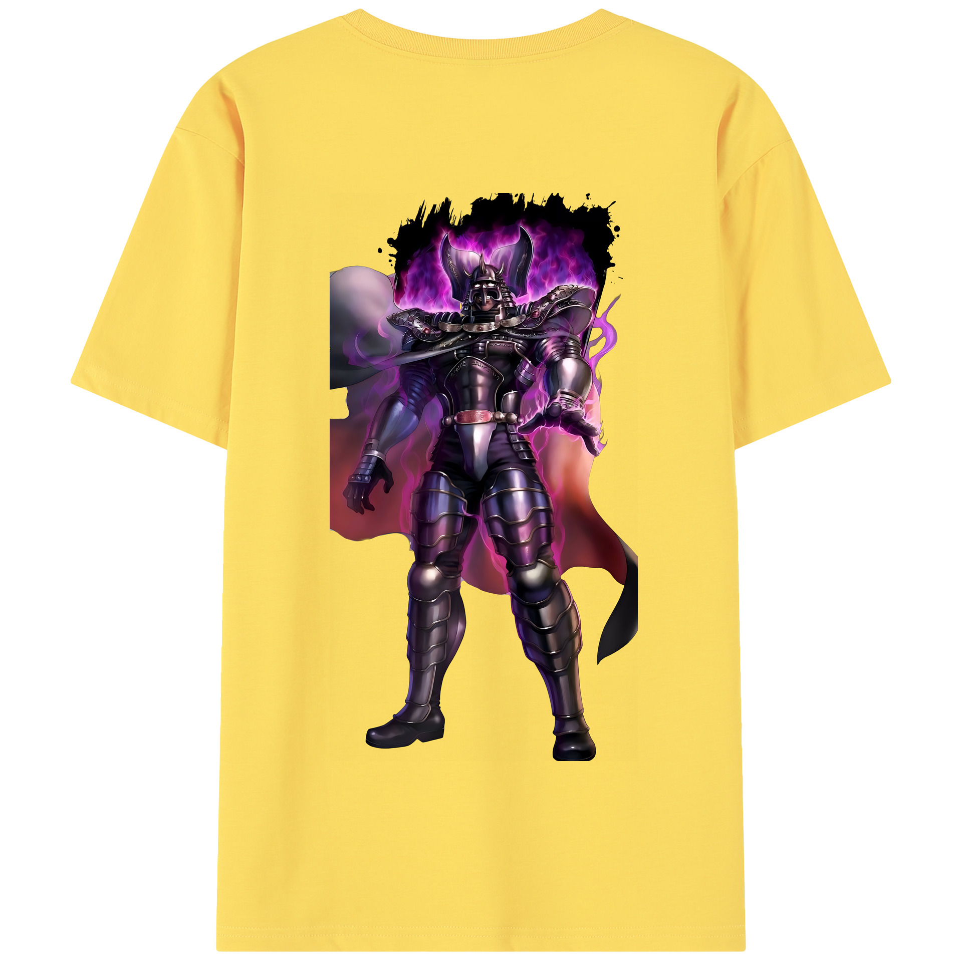 （画像用） 北斗の拳 Fist of the North Star 綿100％半袖Tシャツ（背面プリント）