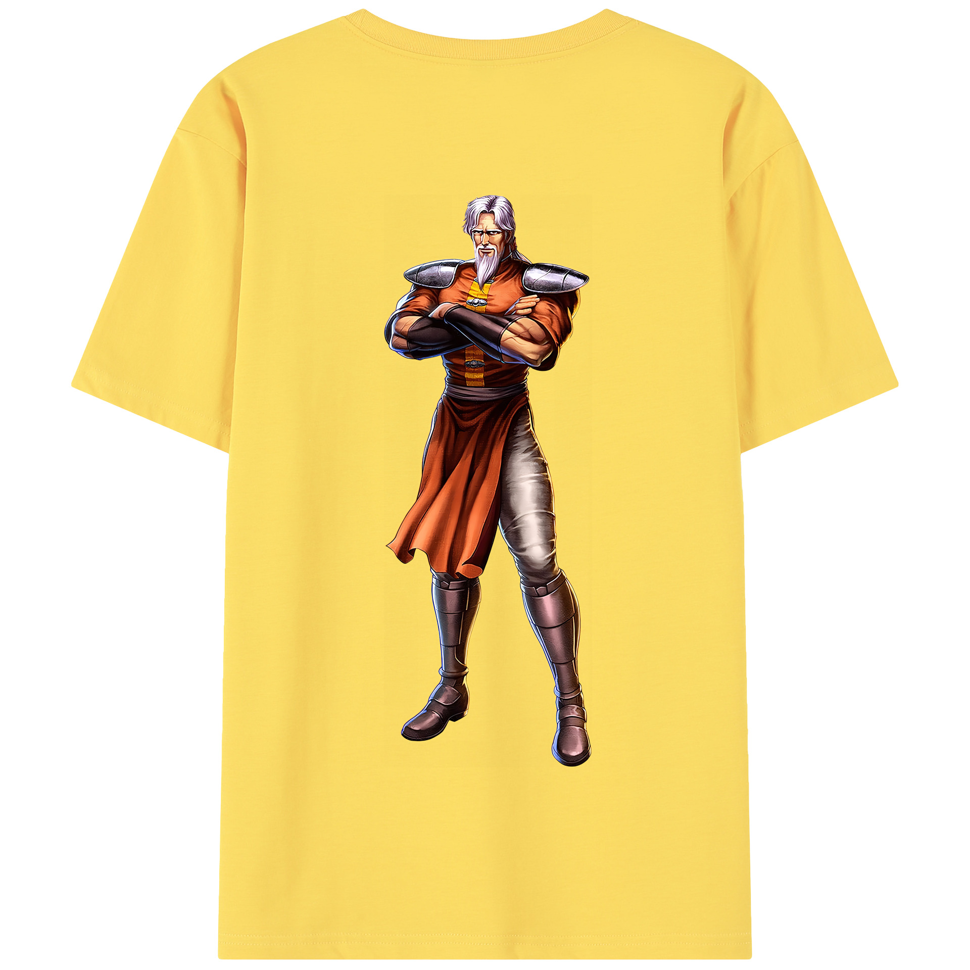 （画像用） 北斗の拳 Fist of the North Star 綿100％半袖Tシャツ（背面プリント）