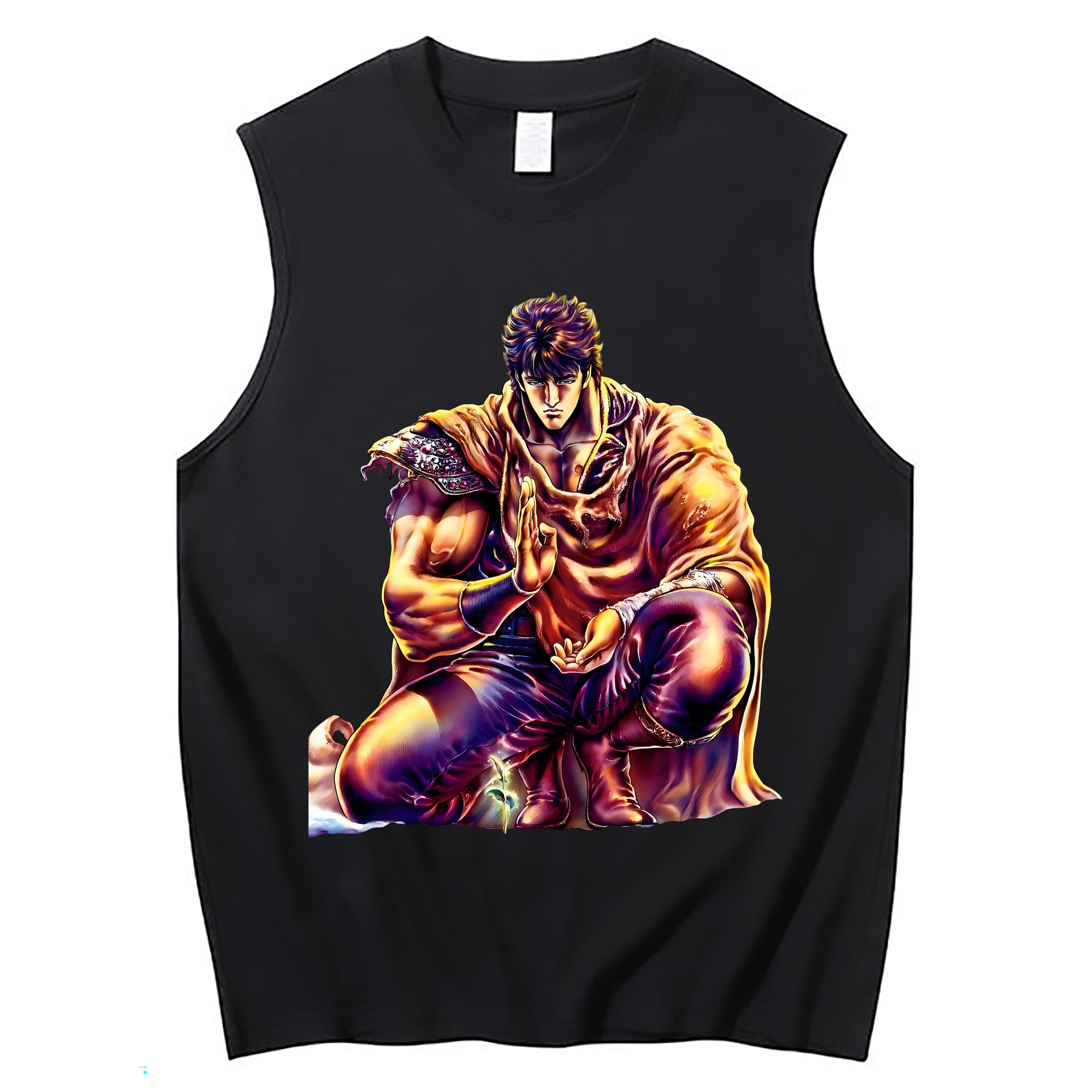 （画像用） 北斗の拳 Fist of the North Star コットン100％タンクトップ（フロントプリント）