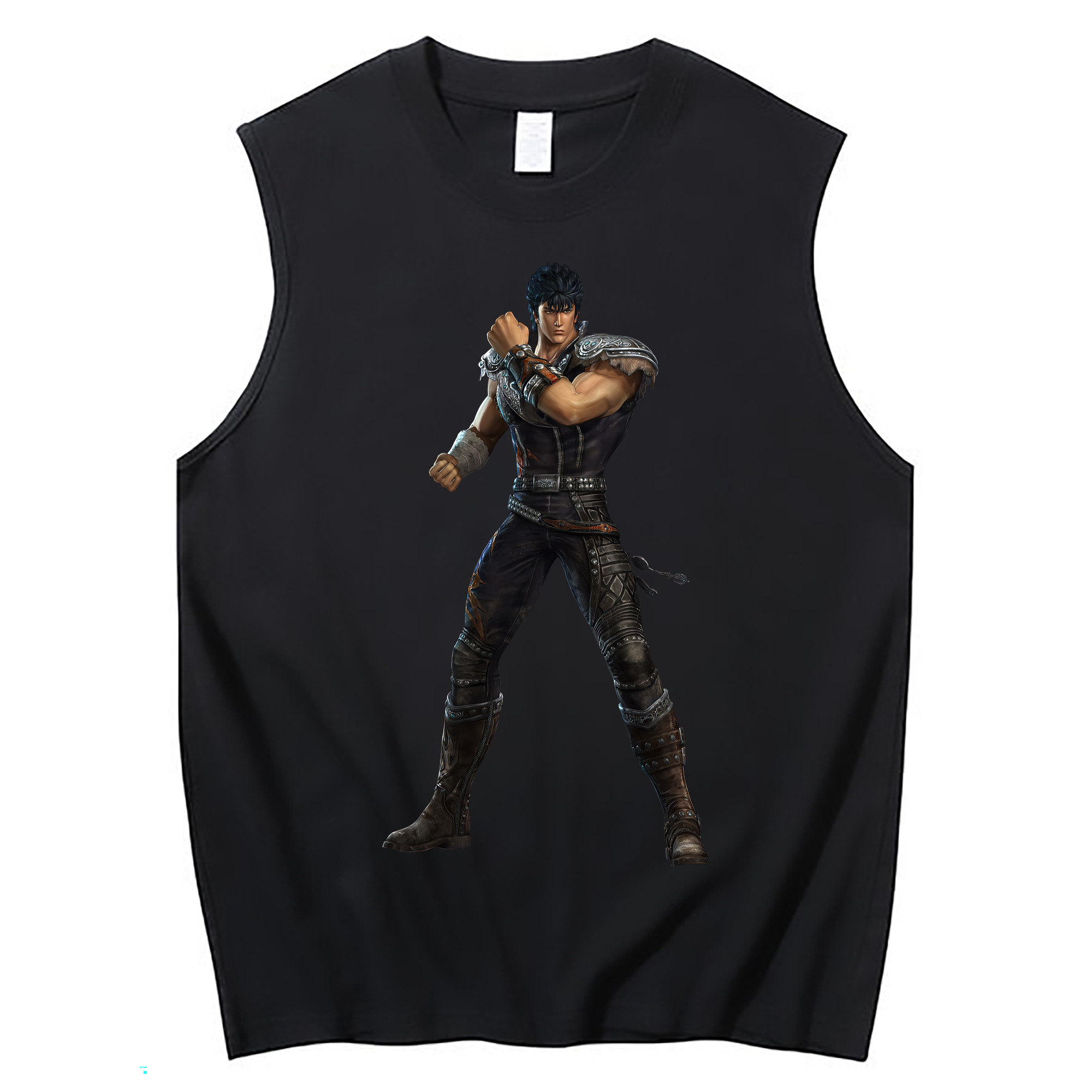 （画像用） 北斗の拳 Fist of the North Star コットン100％タンクトップ（フロントプリント）