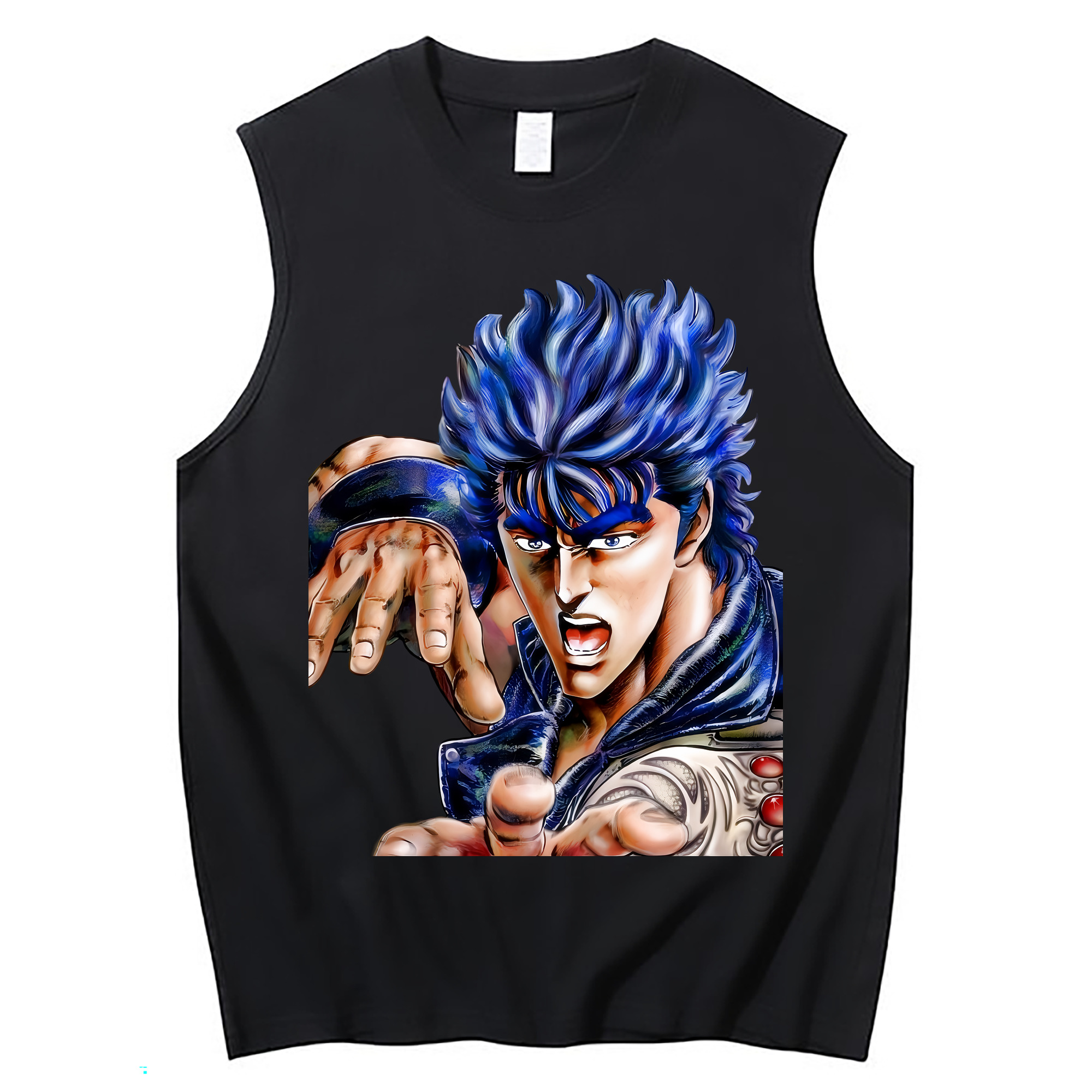 （画像用） 北斗の拳 Fist of the North Star コットン100％タンクトップ（フロントプリント）