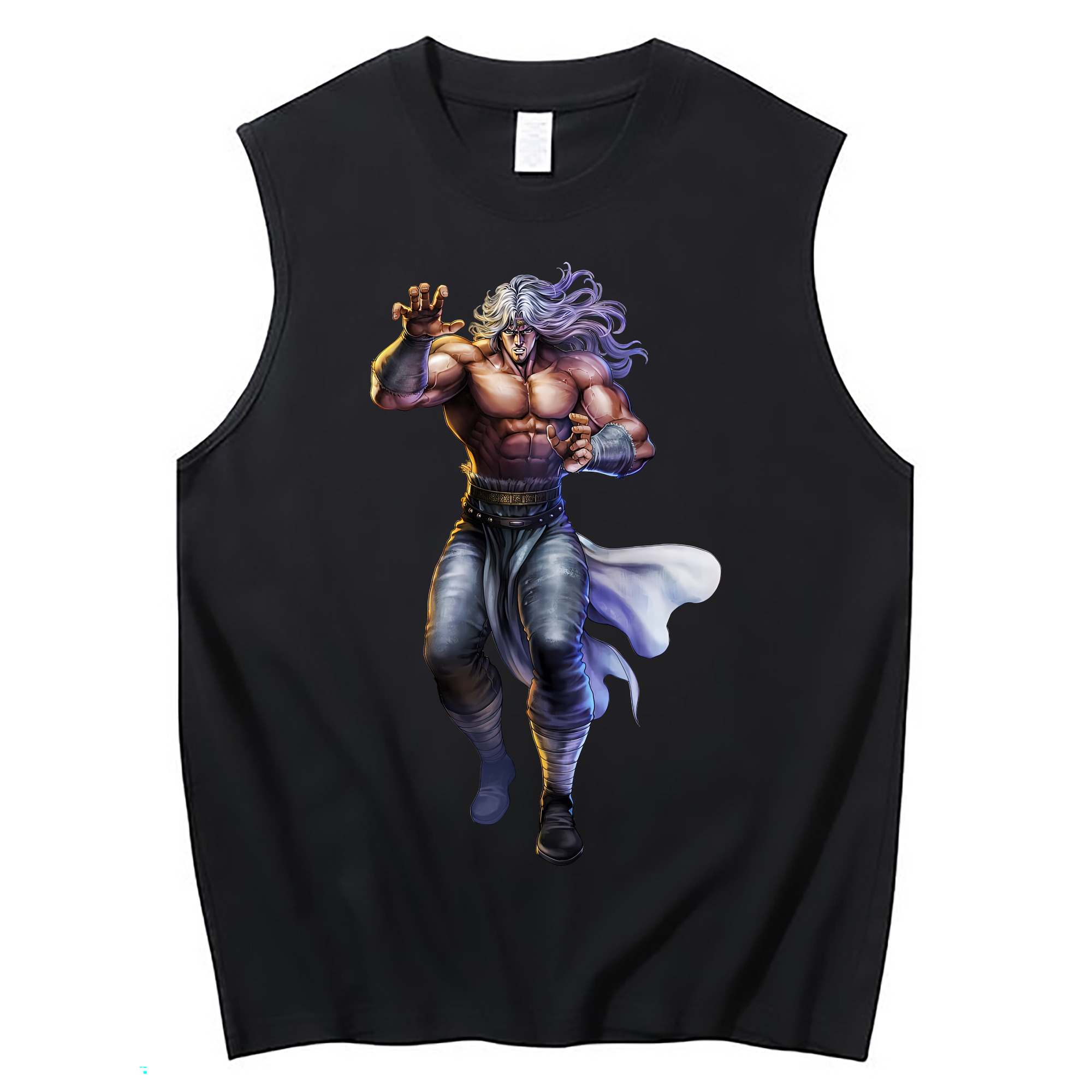 （画像用） 北斗の拳 Fist of the North Star コットン100％タンクトップ（フロントプリント）