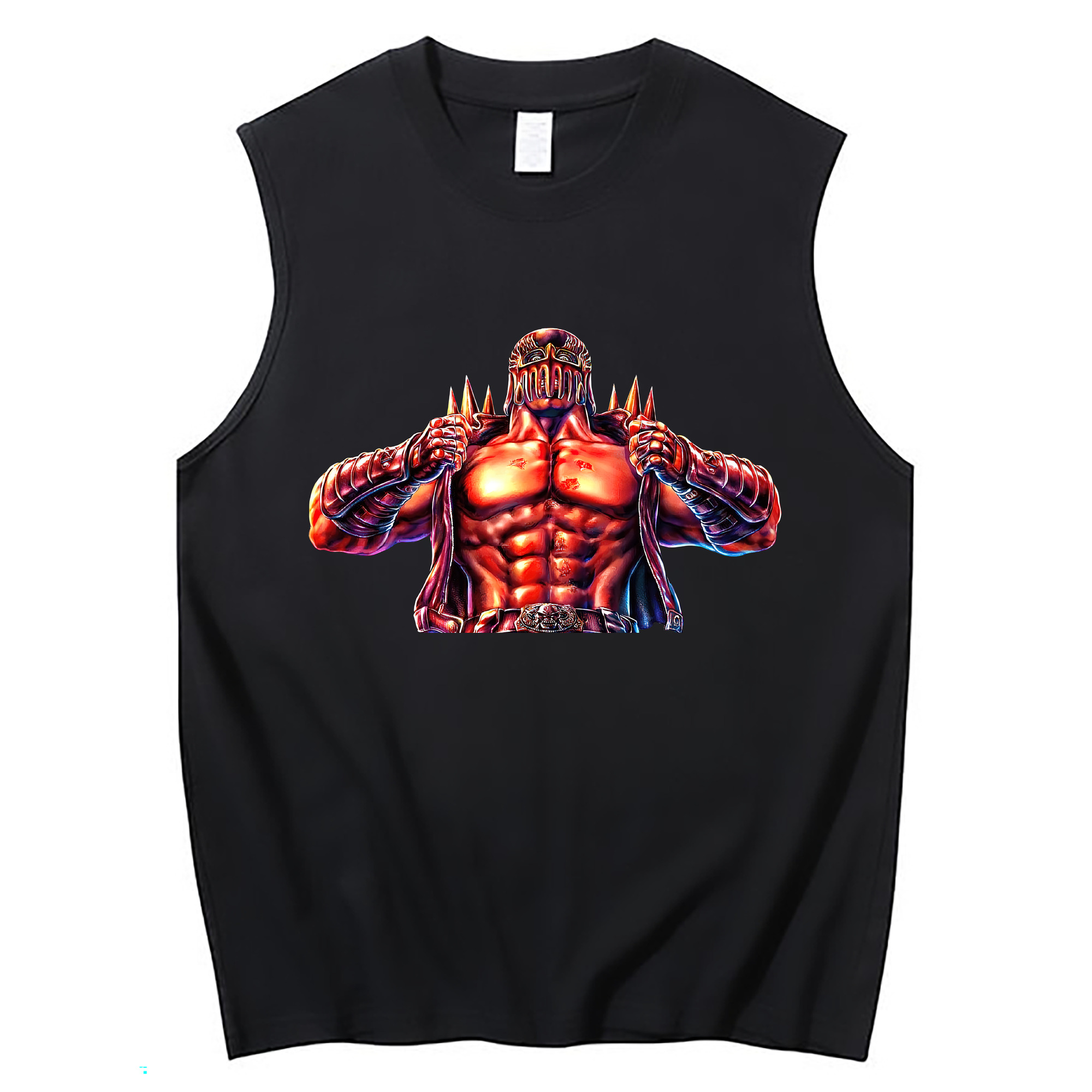 （画像用） 北斗の拳 Fist of the North Star コットン100％タンクトップ（フロントプリント）