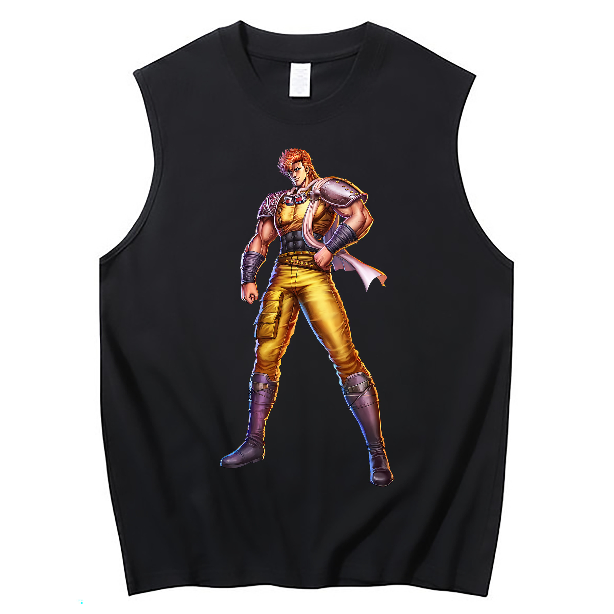 （画像用） 北斗の拳 Fist of the North Star コットン100％タンクトップ（フロントプリント）