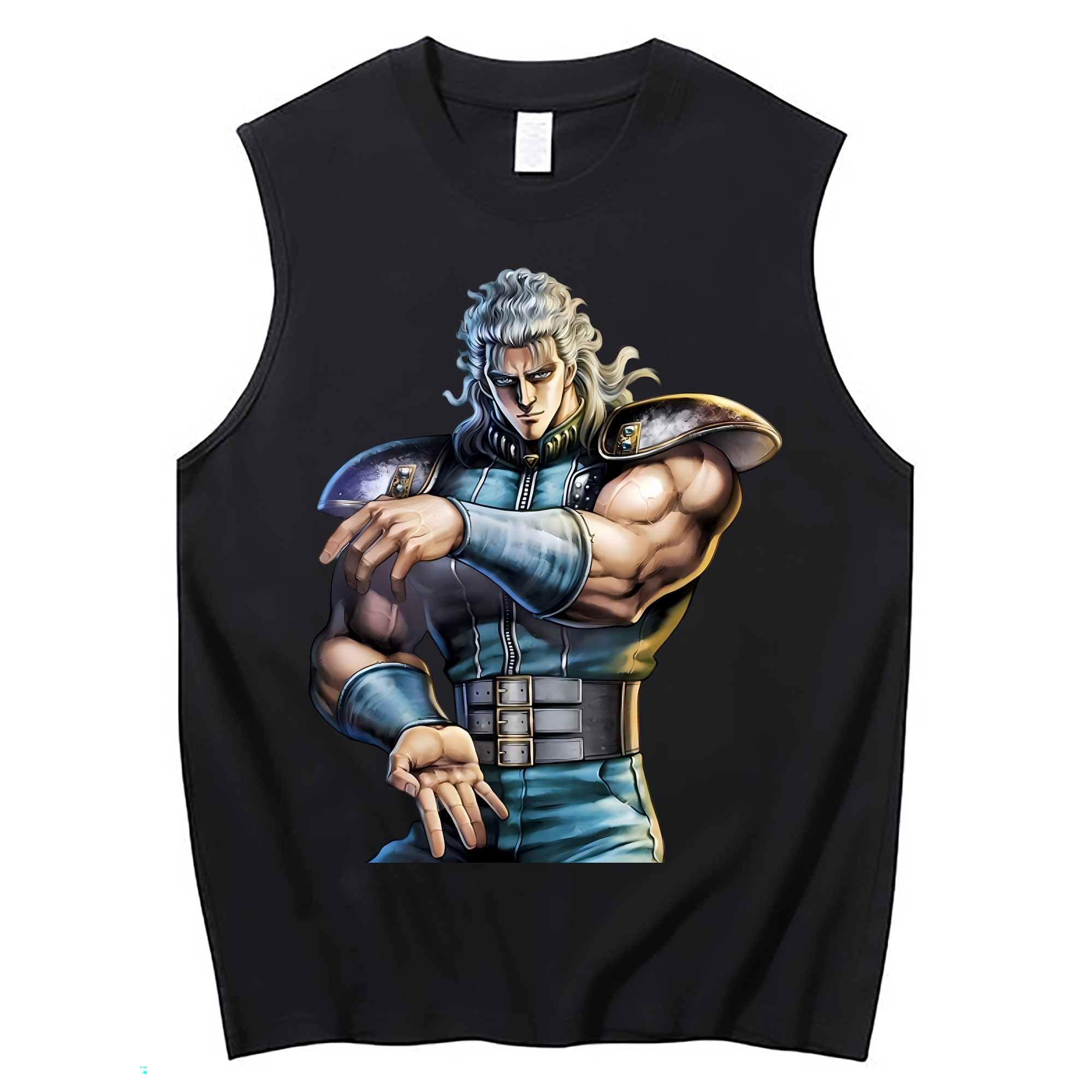 （画像用） 北斗の拳 Fist of the North Star コットン100％タンクトップ（フロントプリント）