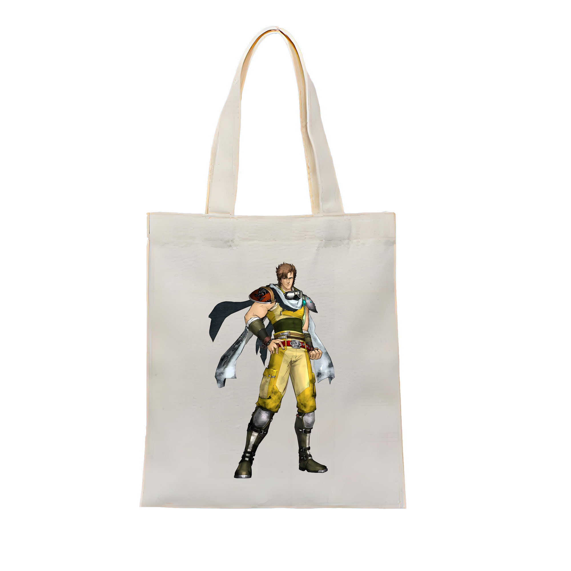 （画像用） 北斗の拳 Fist of the North Star 縦型キャンバス生地手提げバッグ　トートバッグ