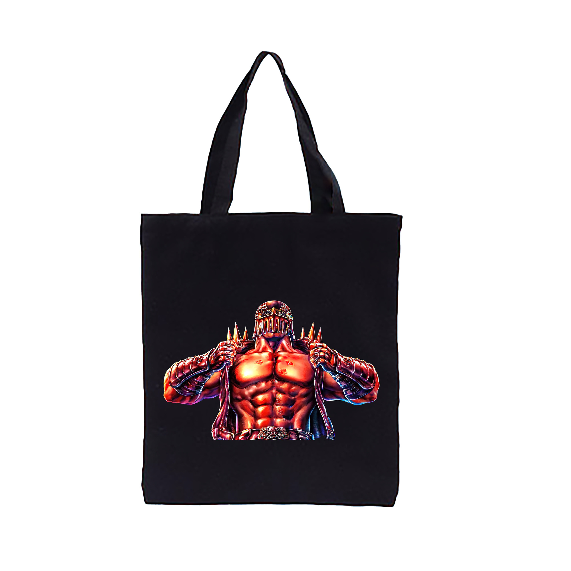 （画像用） 北斗の拳 Fist of the North Star 縦型キャンバス生地手提げバッグ　トートバッグ