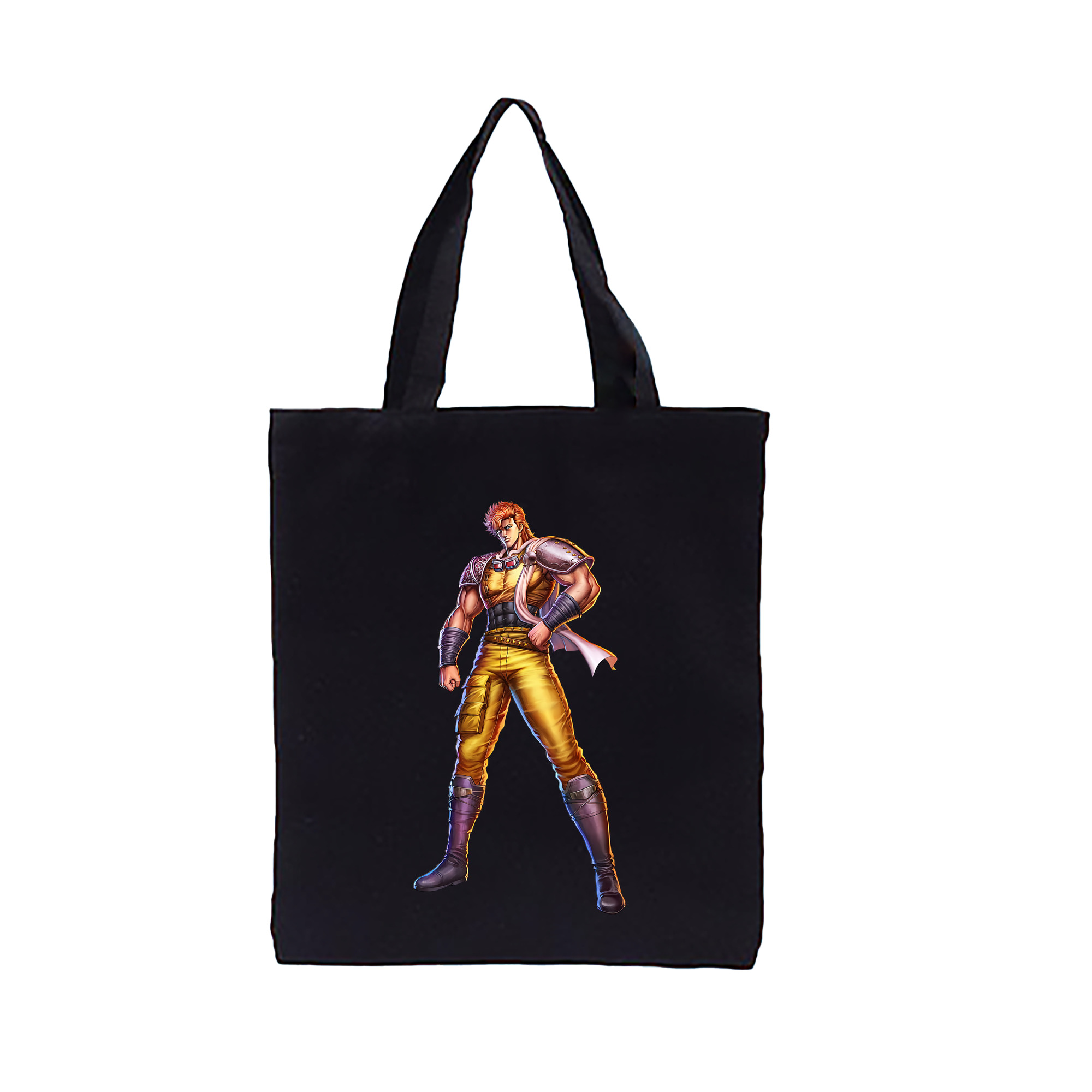 （画像用） 北斗の拳 Fist of the North Star 縦型キャンバス生地手提げバッグ　トートバッグ