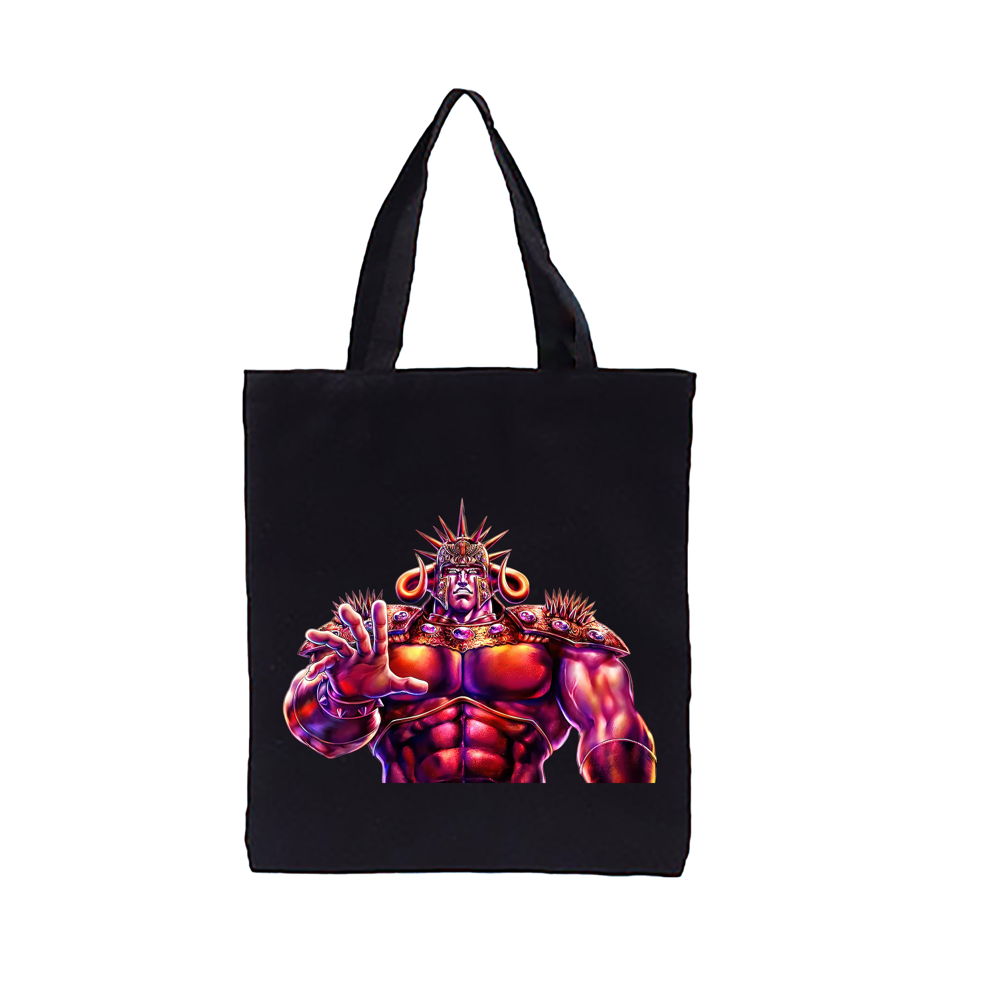 （画像用） 北斗の拳 Fist of the North Star 縦型キャンバス生地手提げバッグ　トートバッグ