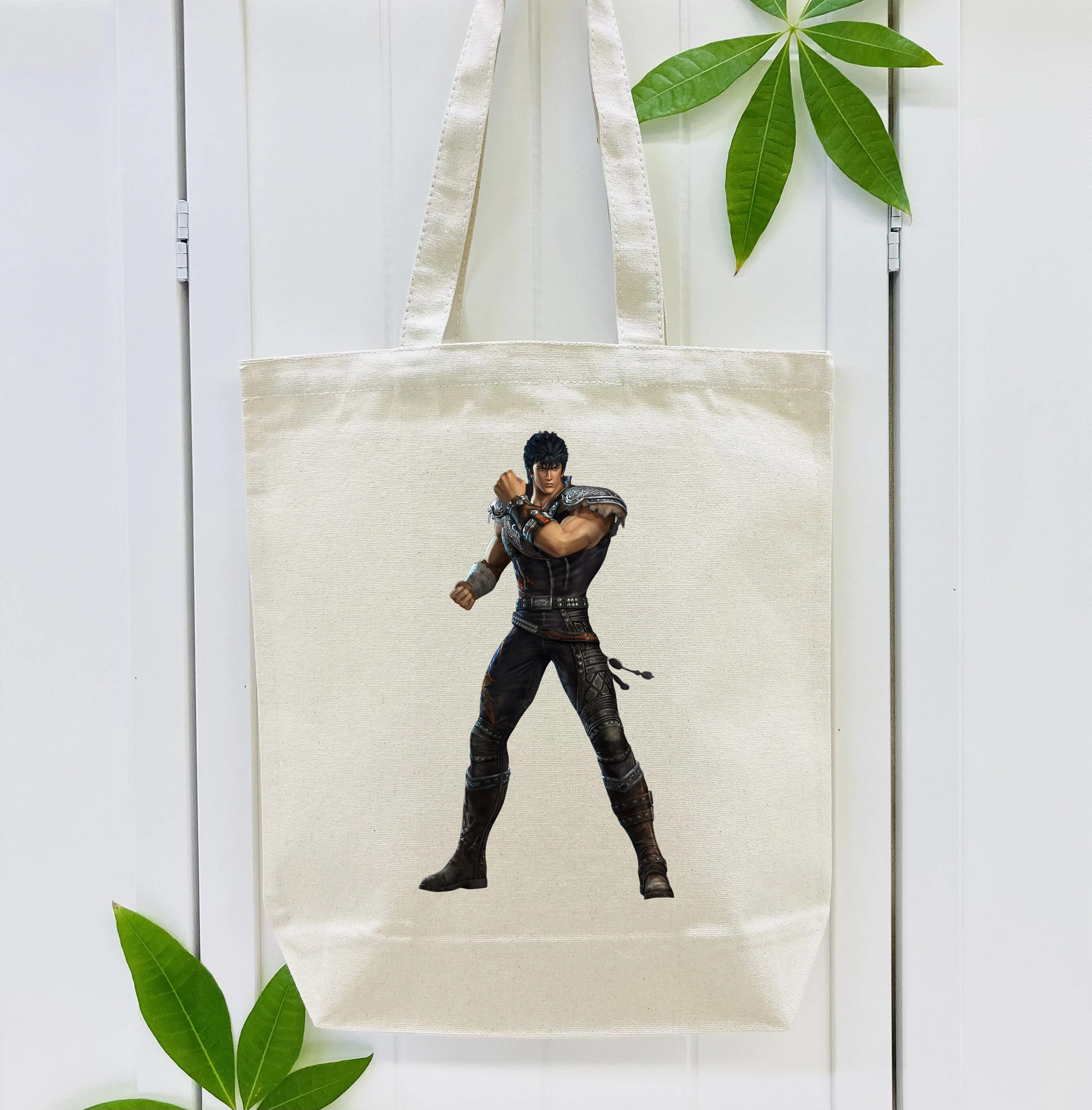 北斗の拳 Fist of the North Star 縦型キャンバス生地手提げバッグ　トートバッグ