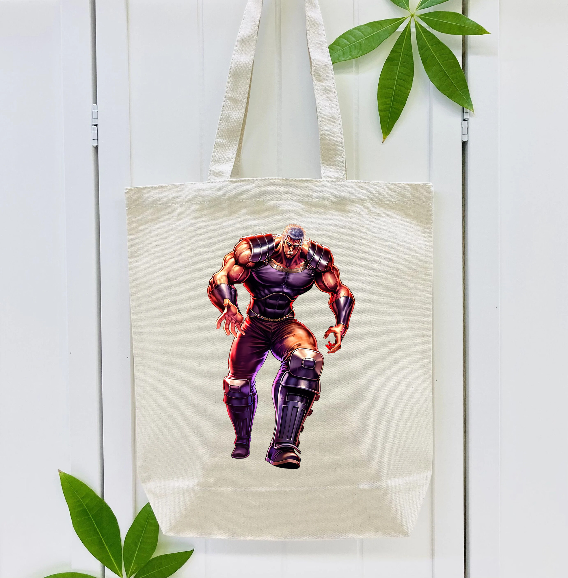北斗の拳 Fist of the North Star 縦型キャンバス生地手提げバッグ　トートバッグ