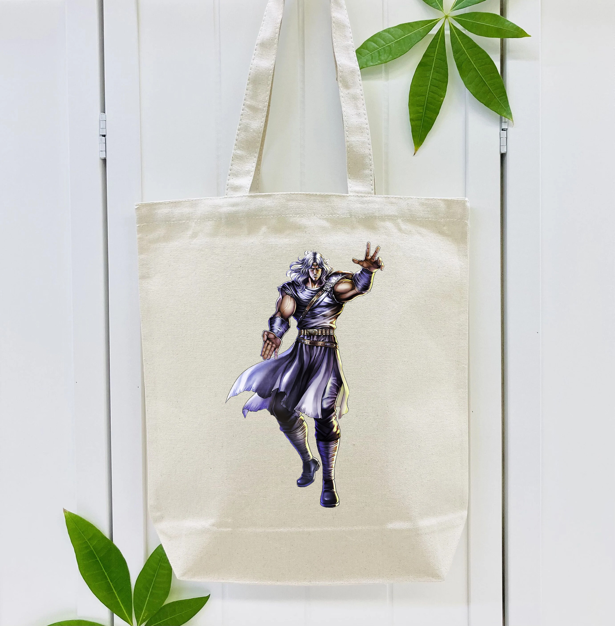 北斗の拳 Fist of the North Star 縦型キャンバス生地手提げバッグ　トートバッグ