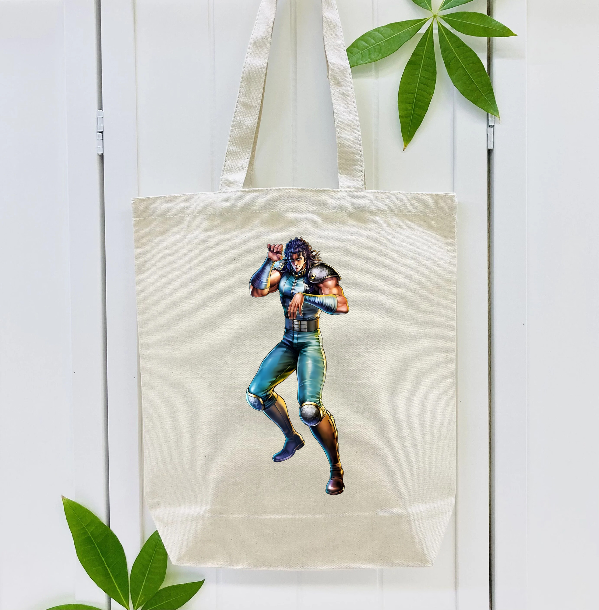 北斗の拳 Fist of the North Star 縦型キャンバス生地手提げバッグ　トートバッグ