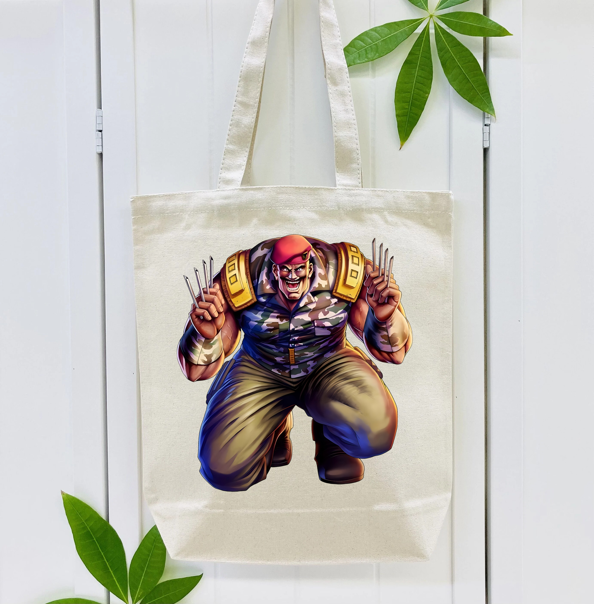 北斗の拳 Fist of the North Star 縦型キャンバス生地手提げバッグ　トートバッグ