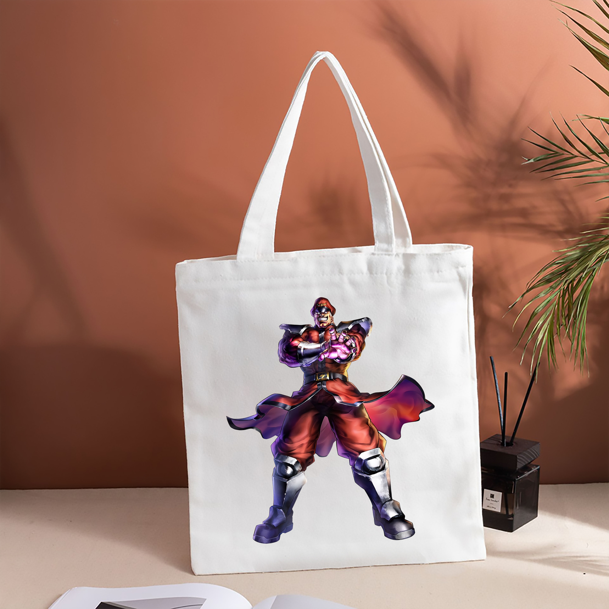 北斗の拳 Fist of the North Star 縦型キャンバス生地手提げバッグ　トートバッグ