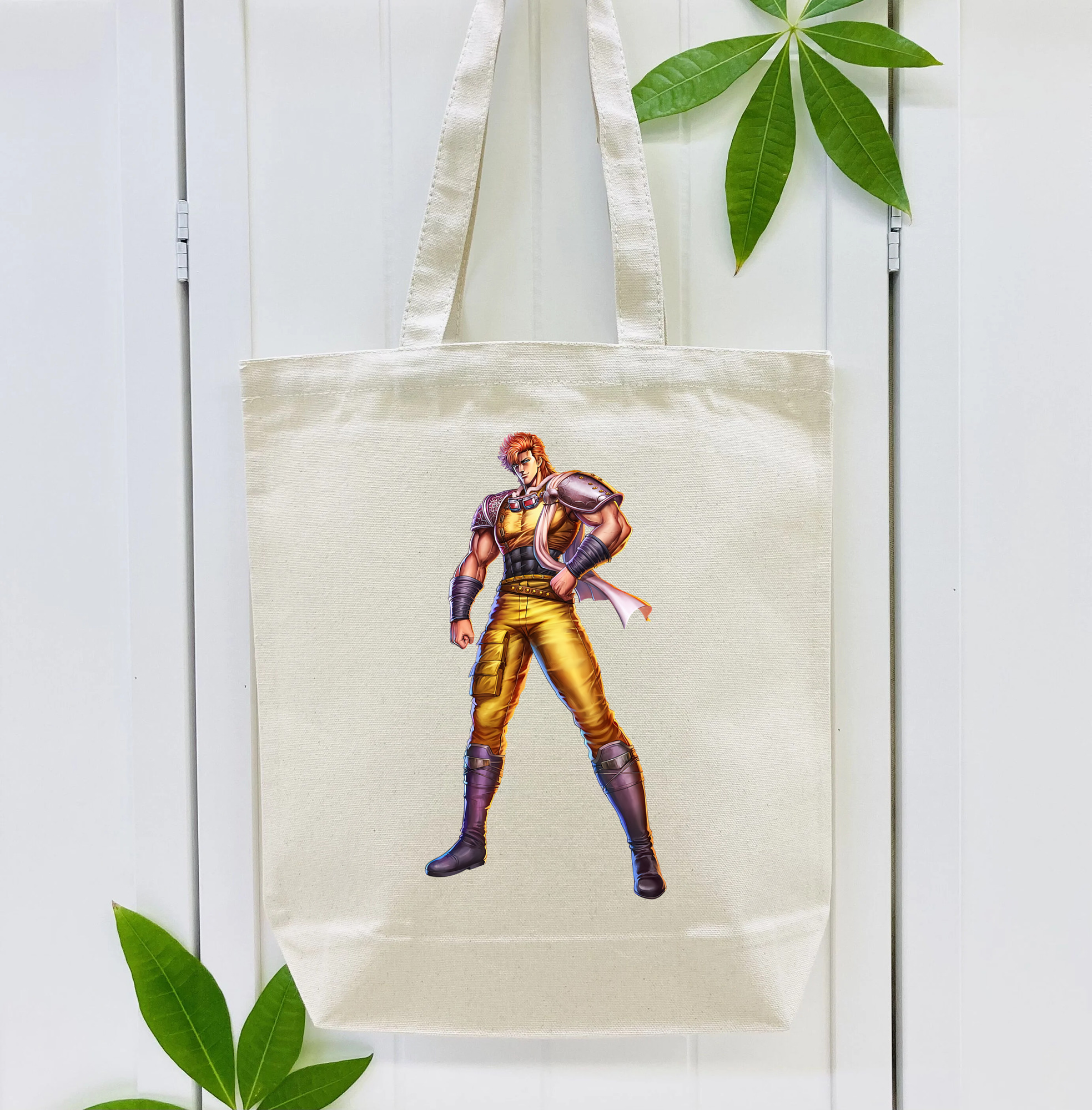 北斗の拳 Fist of the North Star 縦型キャンバス生地手提げバッグ　トートバッグ