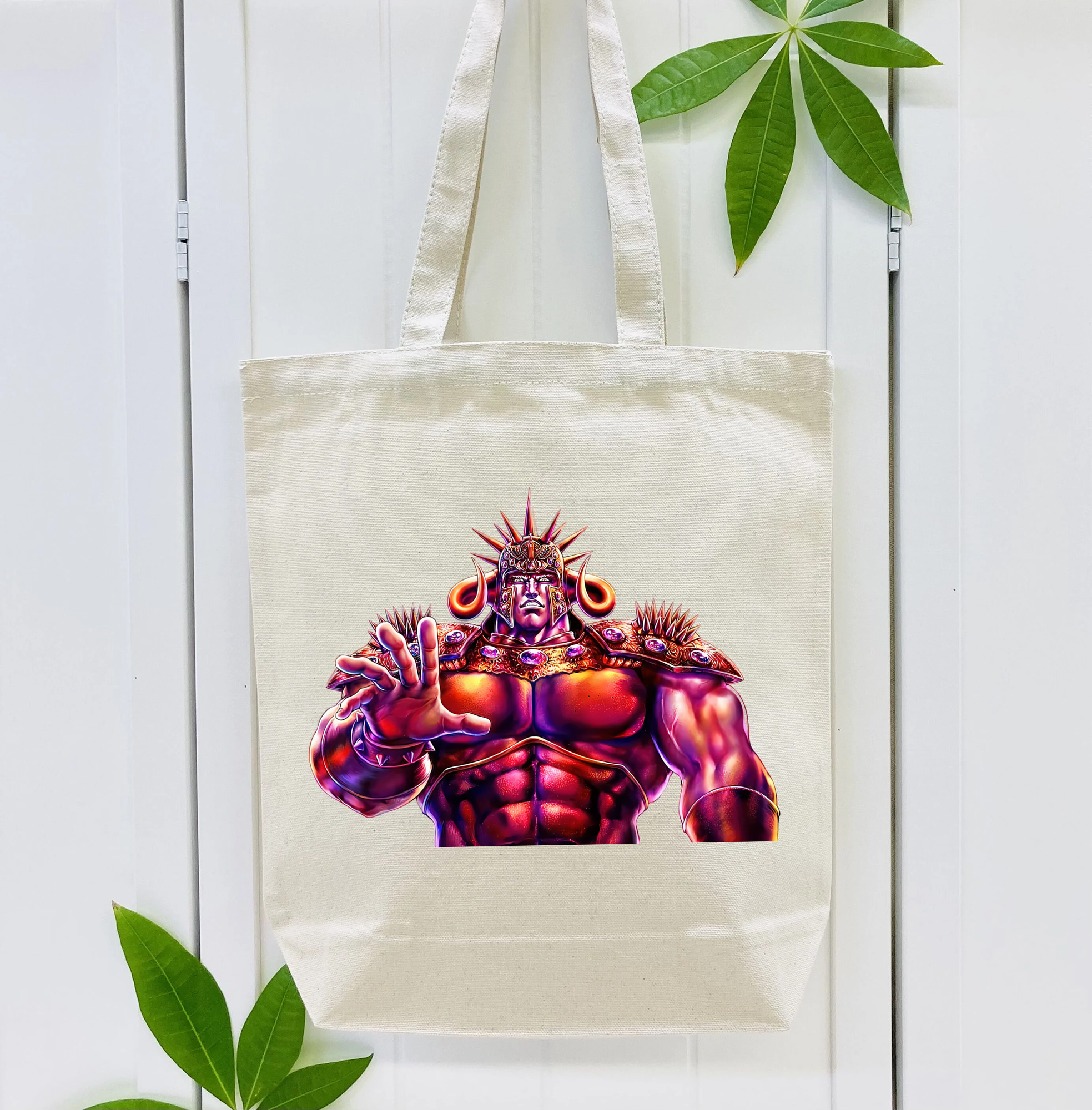 北斗の拳 Fist of the North Star 縦型キャンバス生地手提げバッグ　トートバッグ
