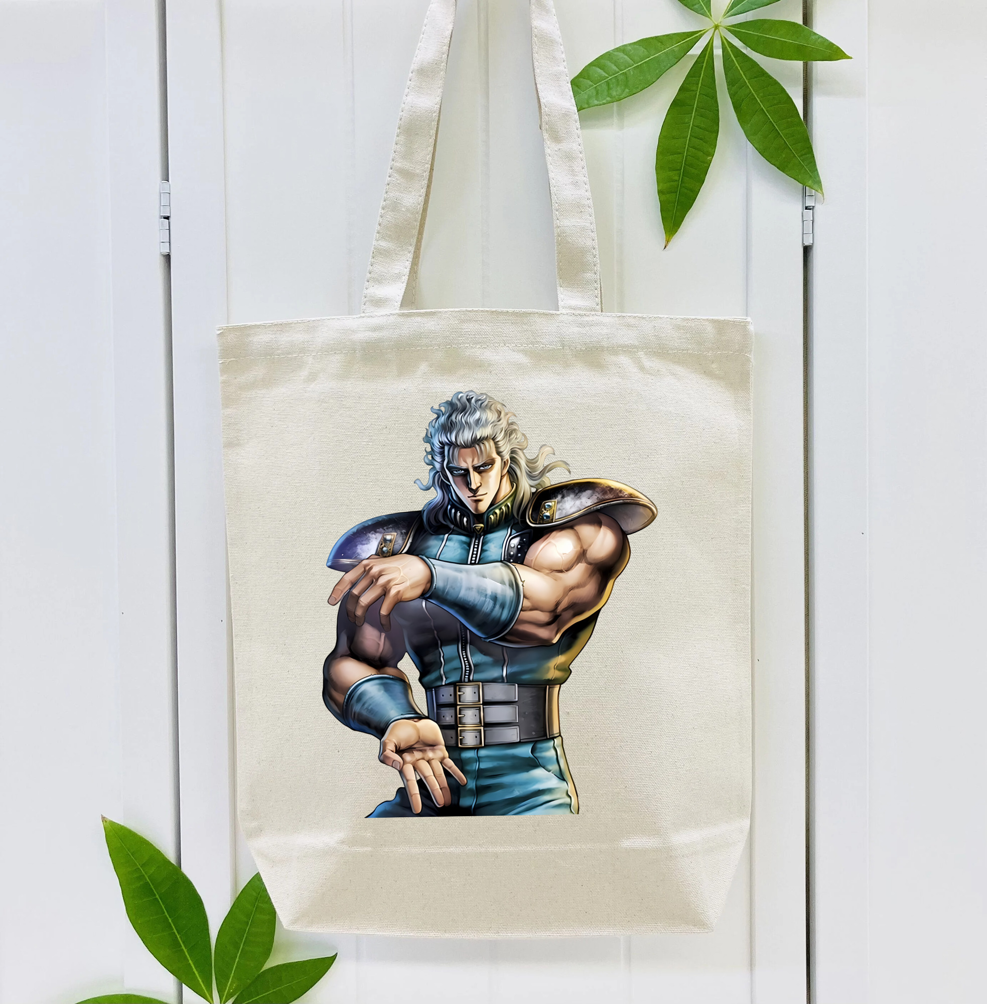 北斗の拳 Fist of the North Star 縦型キャンバス生地手提げバッグ　トートバッグ