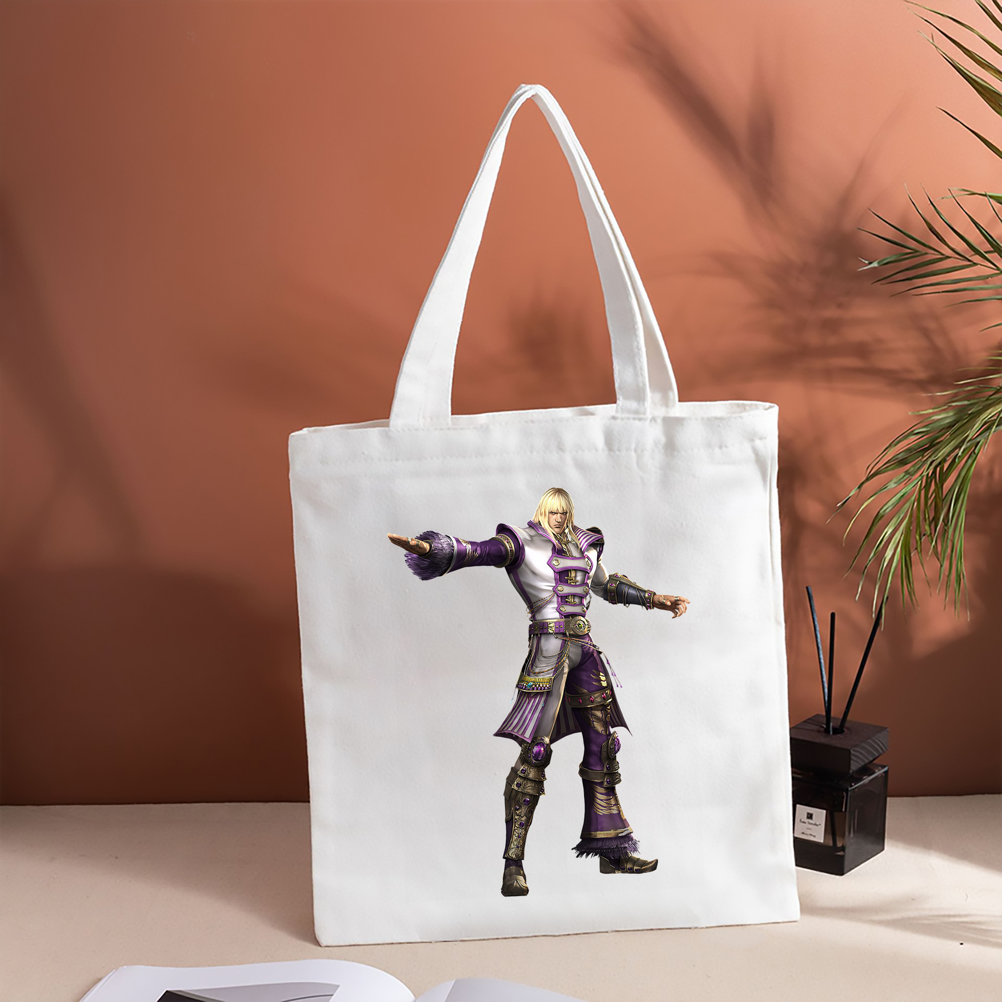 北斗の拳 Fist of the North Star 縦型キャンバス生地手提げバッグ　トートバッグ