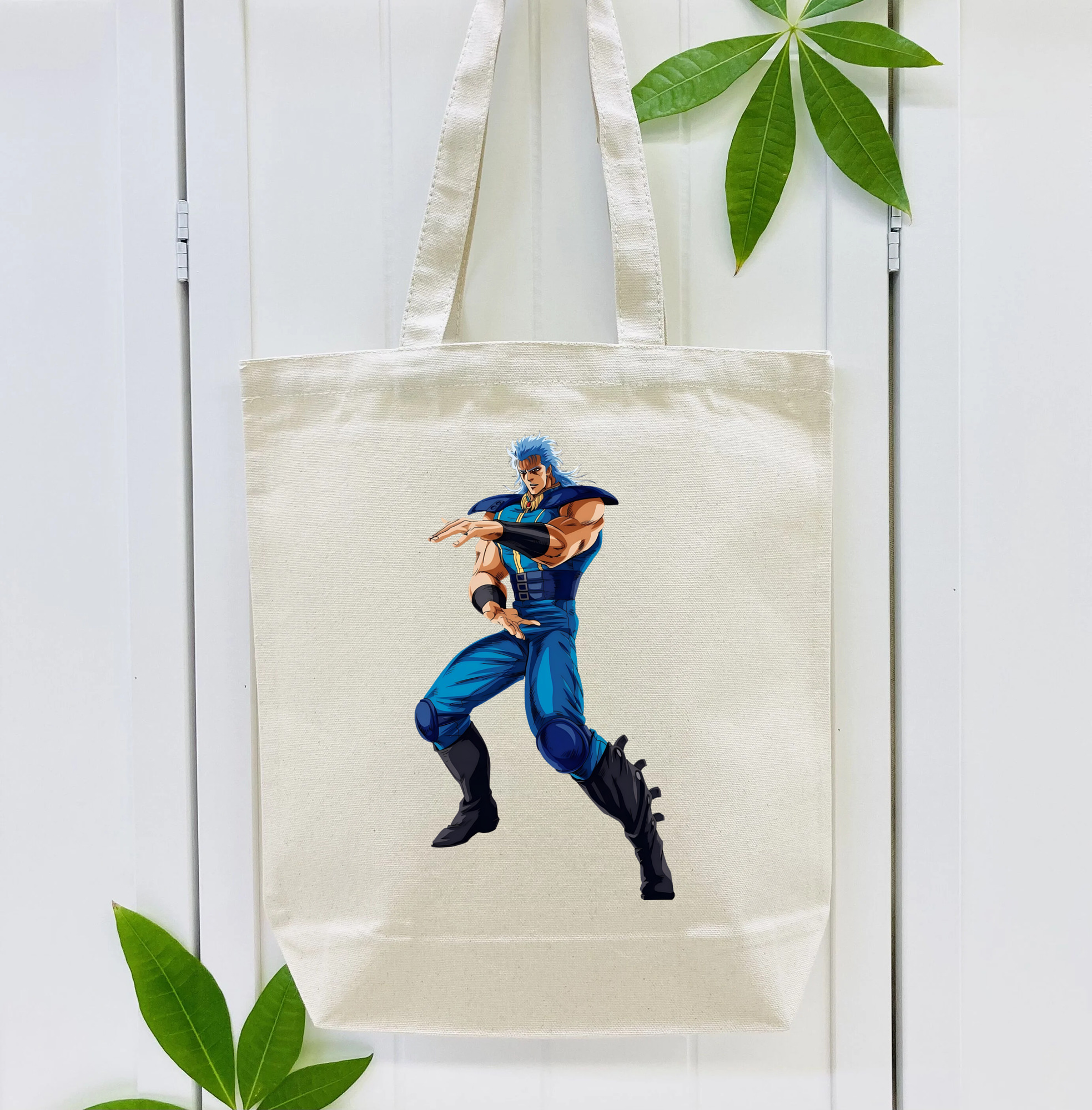 北斗の拳 Fist of the North Star 縦型キャンバス生地手提げバッグ　トートバッグ