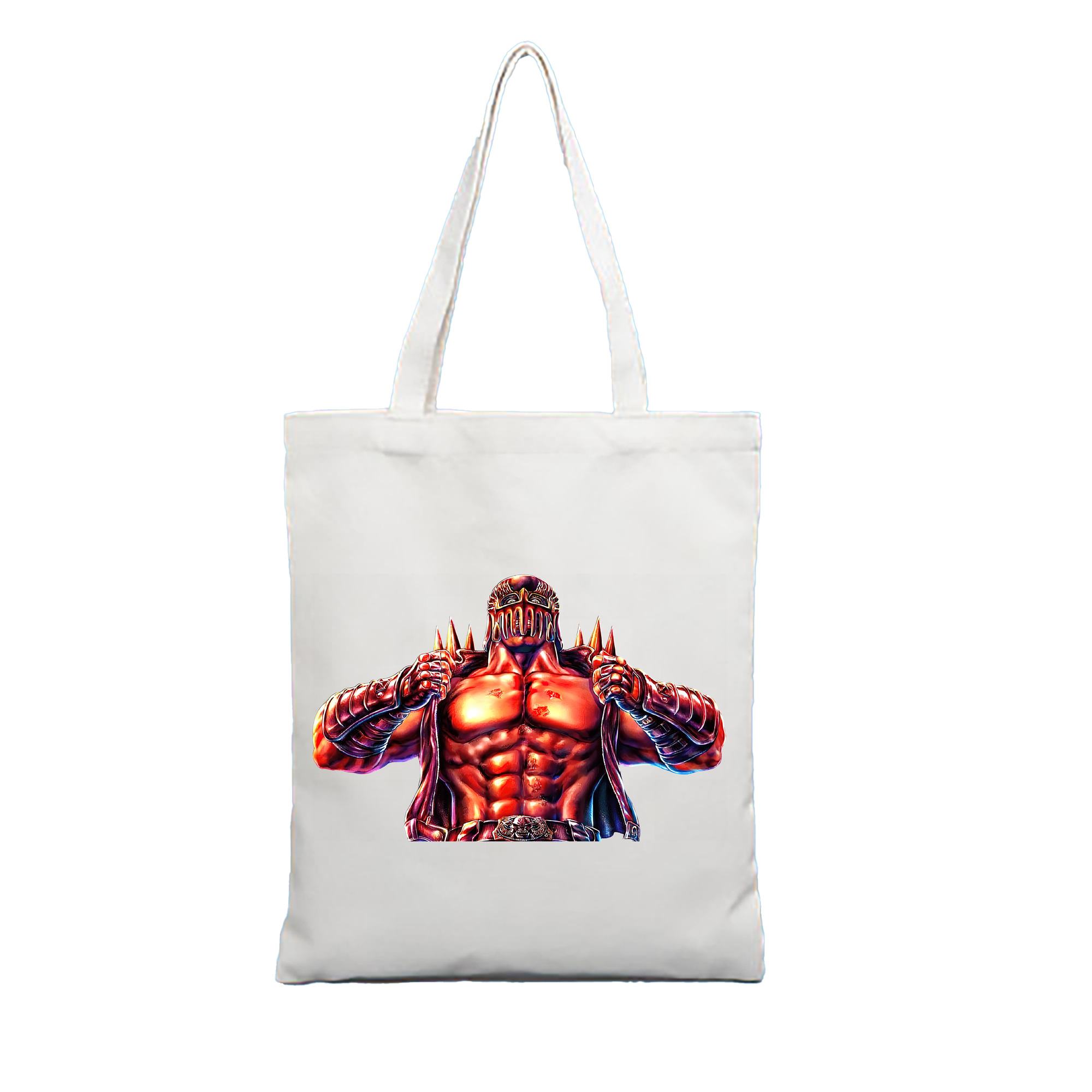（画像用） 北斗の拳 Fist of the North Star 縦型キャンバス生地手提げバッグ　トートバッグ