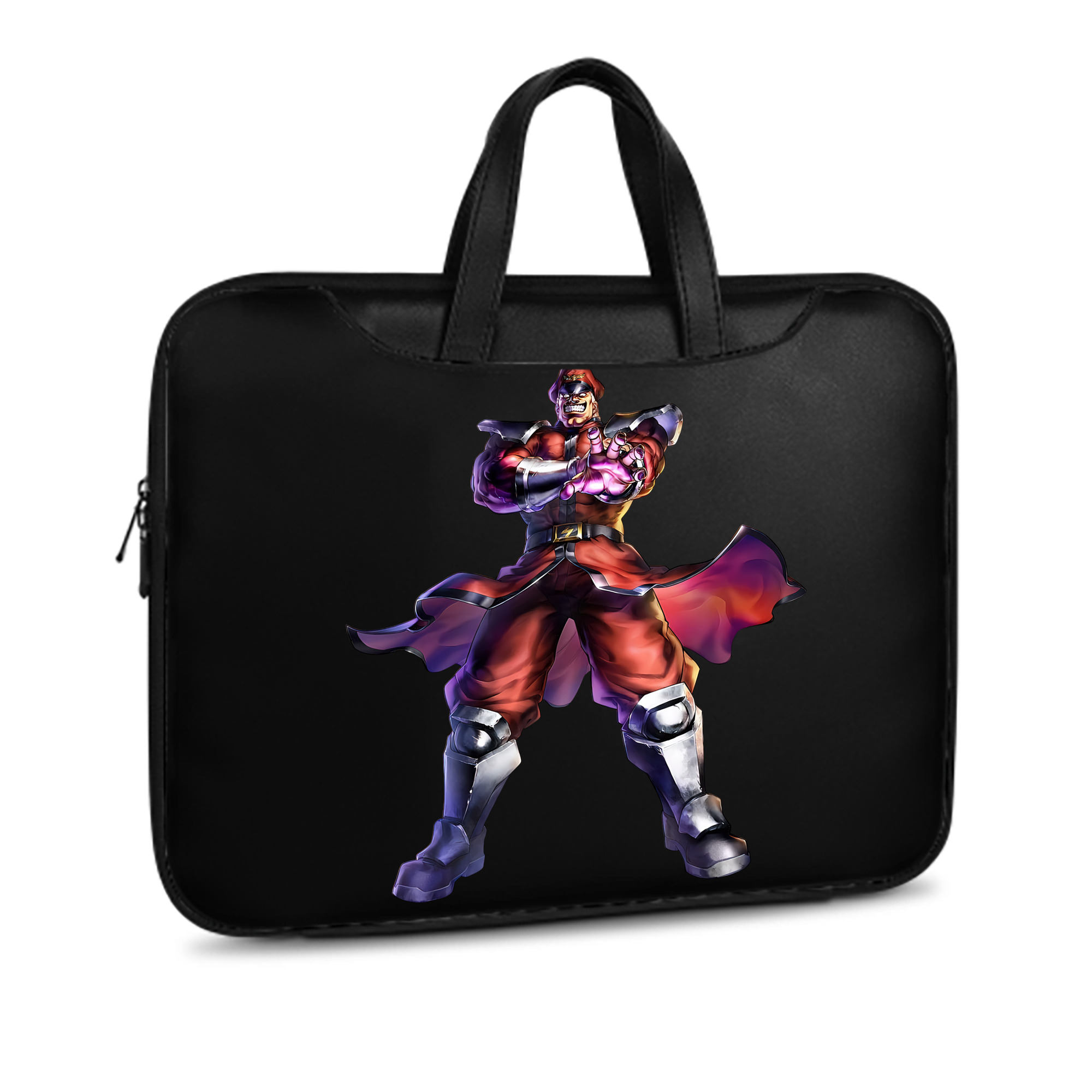（画像用） 北斗の拳 Fist of the North Star レザーラップトップバッグ　ノートパソコンケース