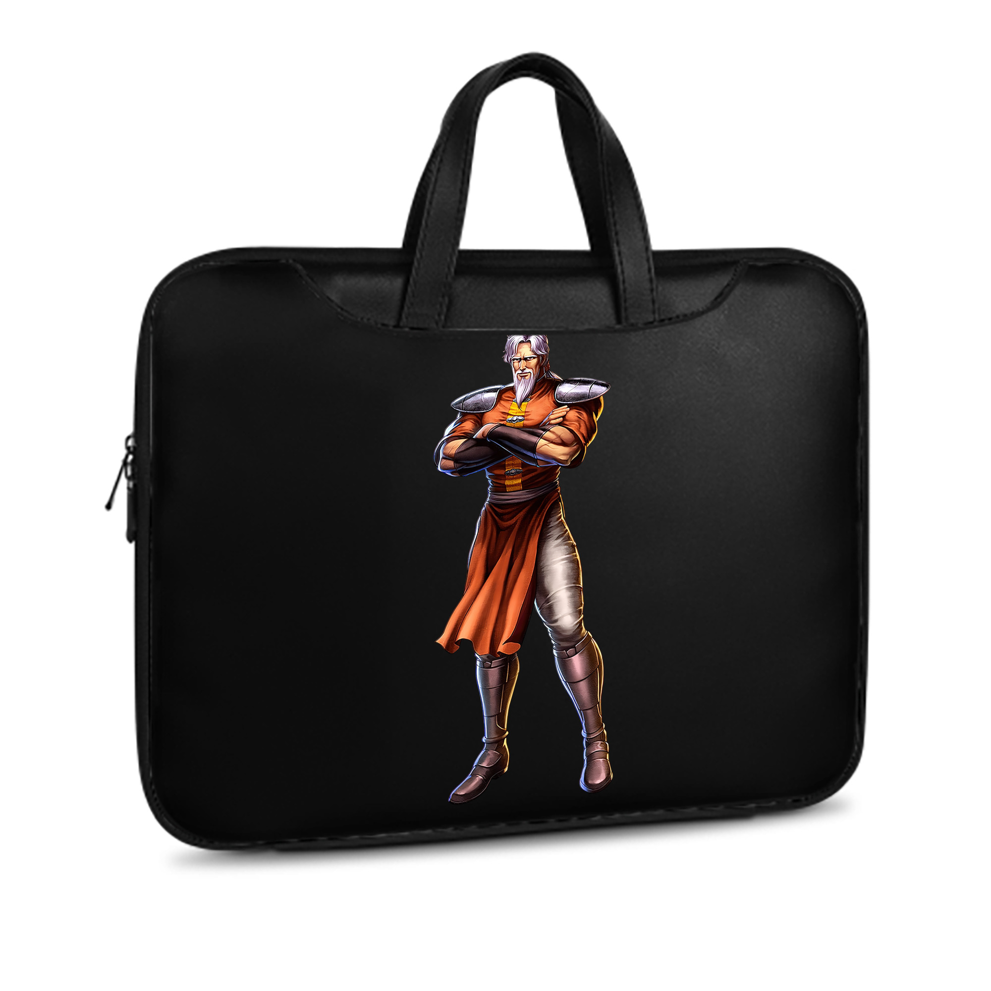 （画像用） 北斗の拳 Fist of the North Star レザーラップトップバッグ　ノートパソコンケース