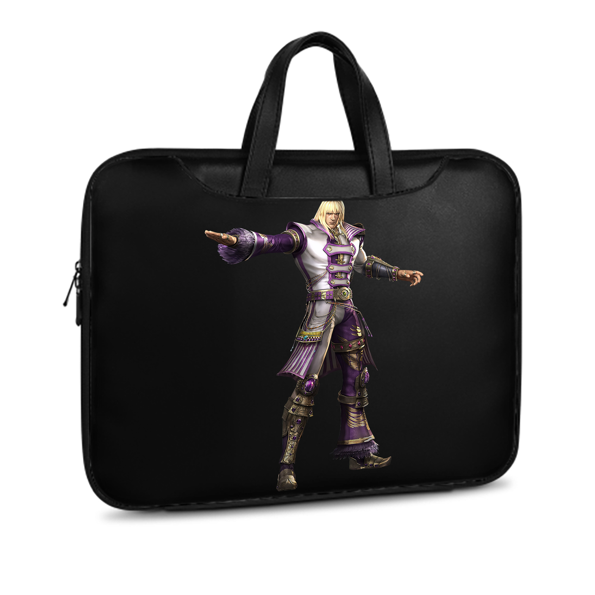 （画像用） 北斗の拳 Fist of the North Star レザーラップトップバッグ　ノートパソコンケース