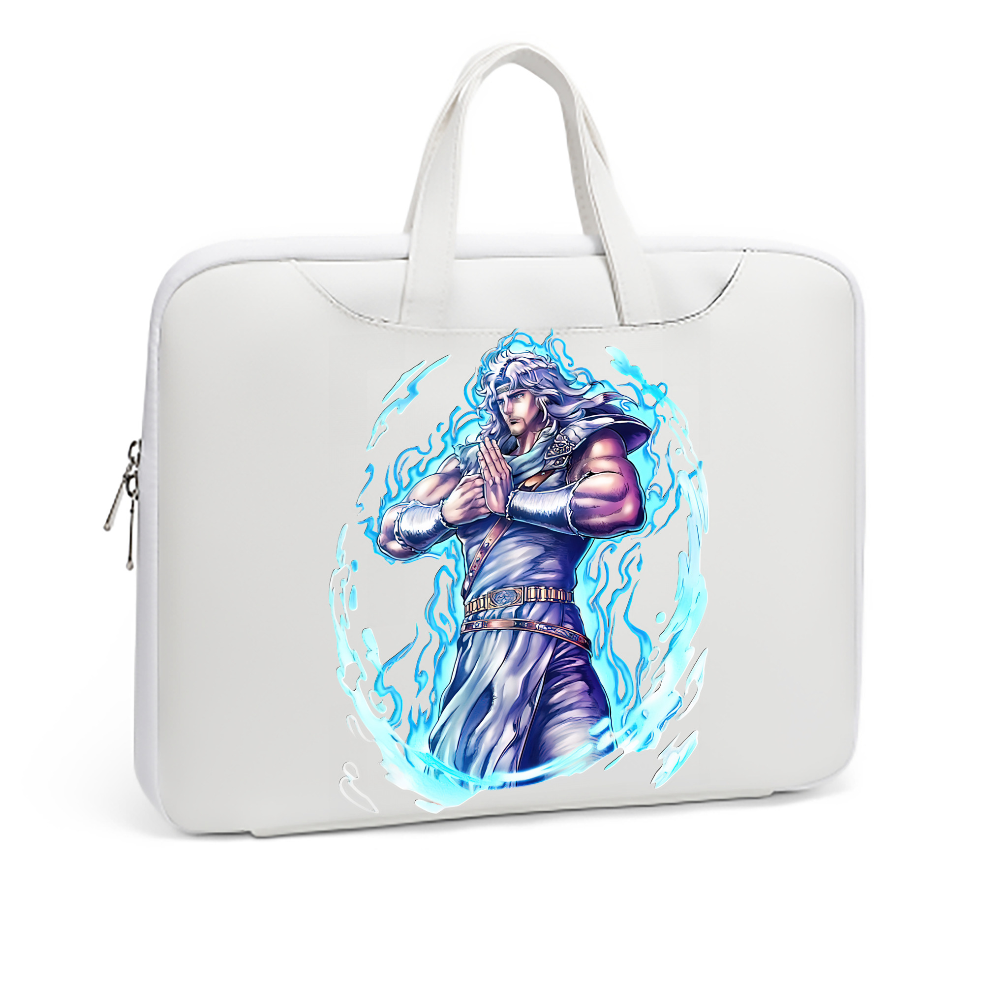 （画像用） 北斗の拳 Fist of the North Star レザーラップトップバッグ　ノートパソコンケース
