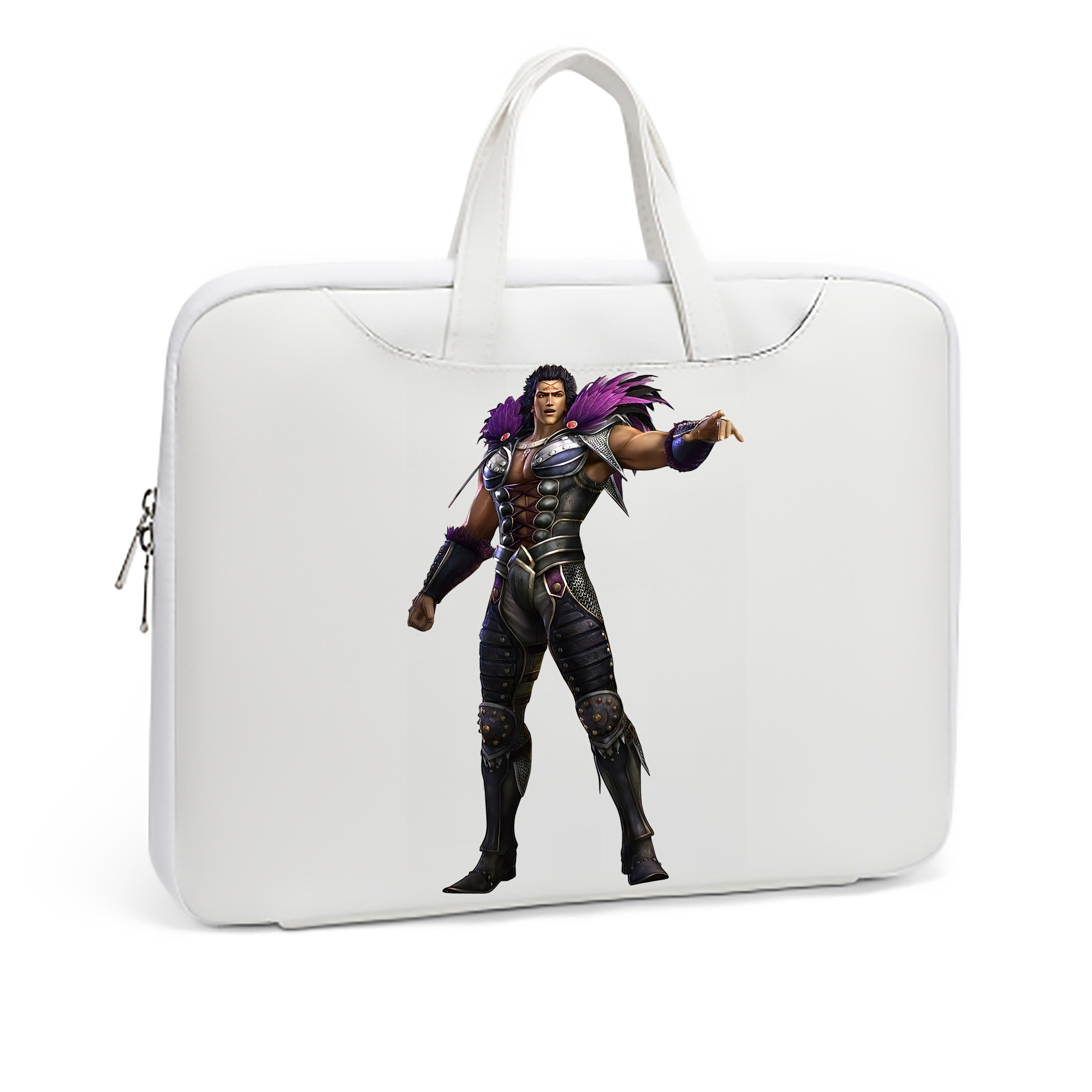 （画像用） 北斗の拳 Fist of the North Star レザーラップトップバッグ　ノートパソコンケース