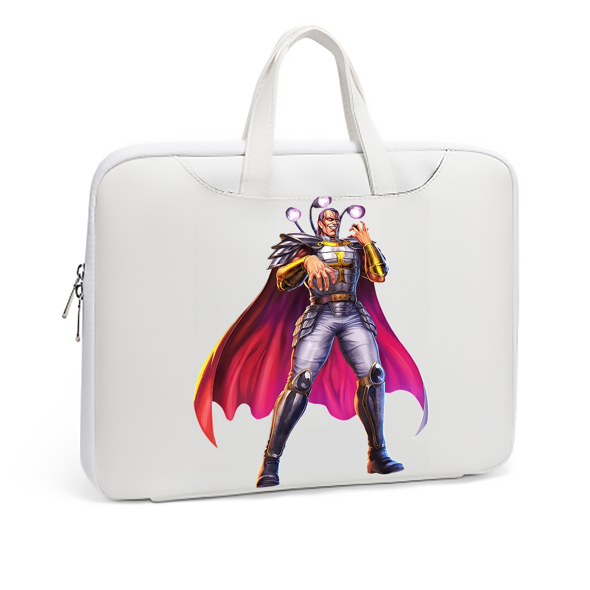 （画像用） 北斗の拳 Fist of the North Star レザーラップトップバッグ　ノートパソコンケース