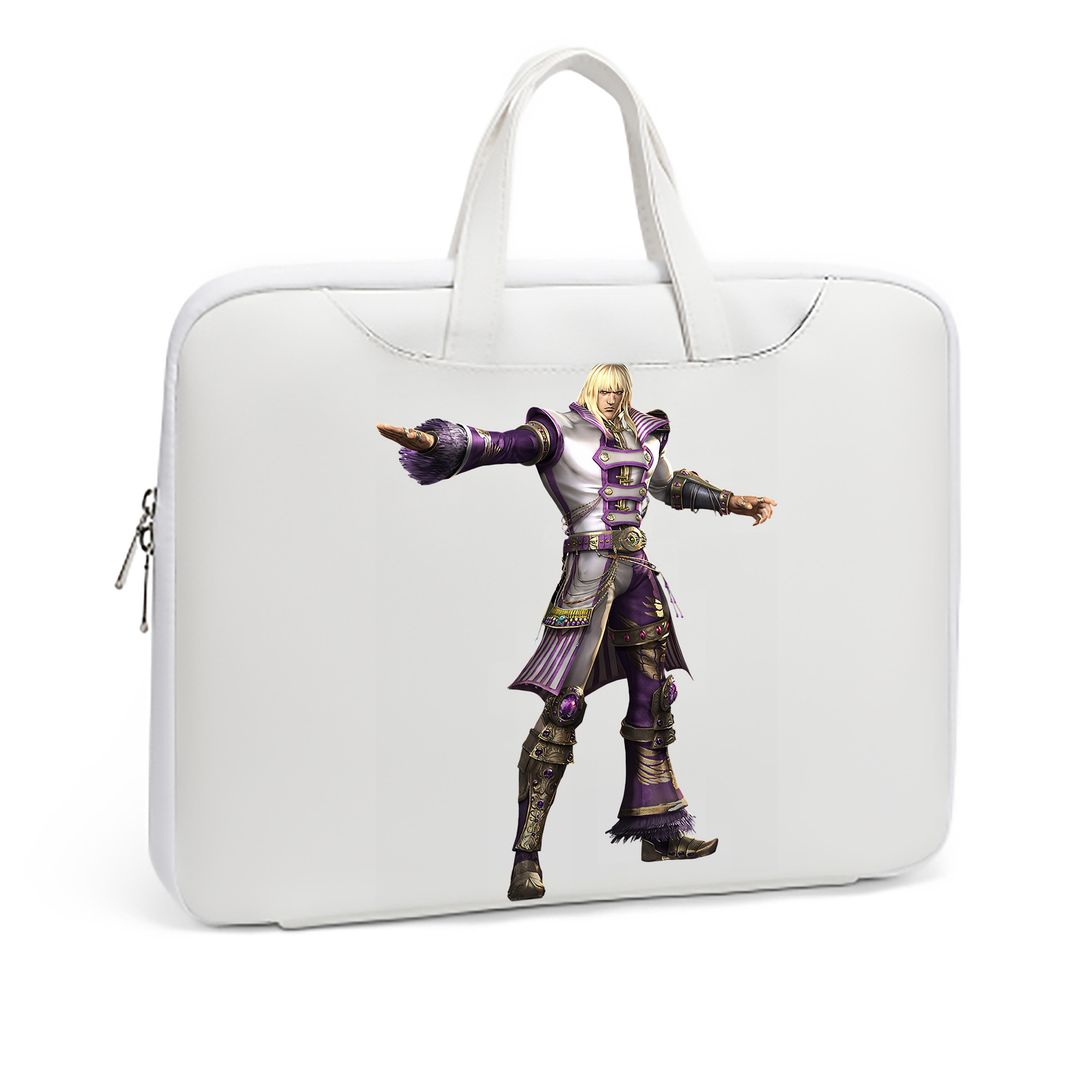 （画像用） 北斗の拳 Fist of the North Star レザーラップトップバッグ　ノートパソコンケース
