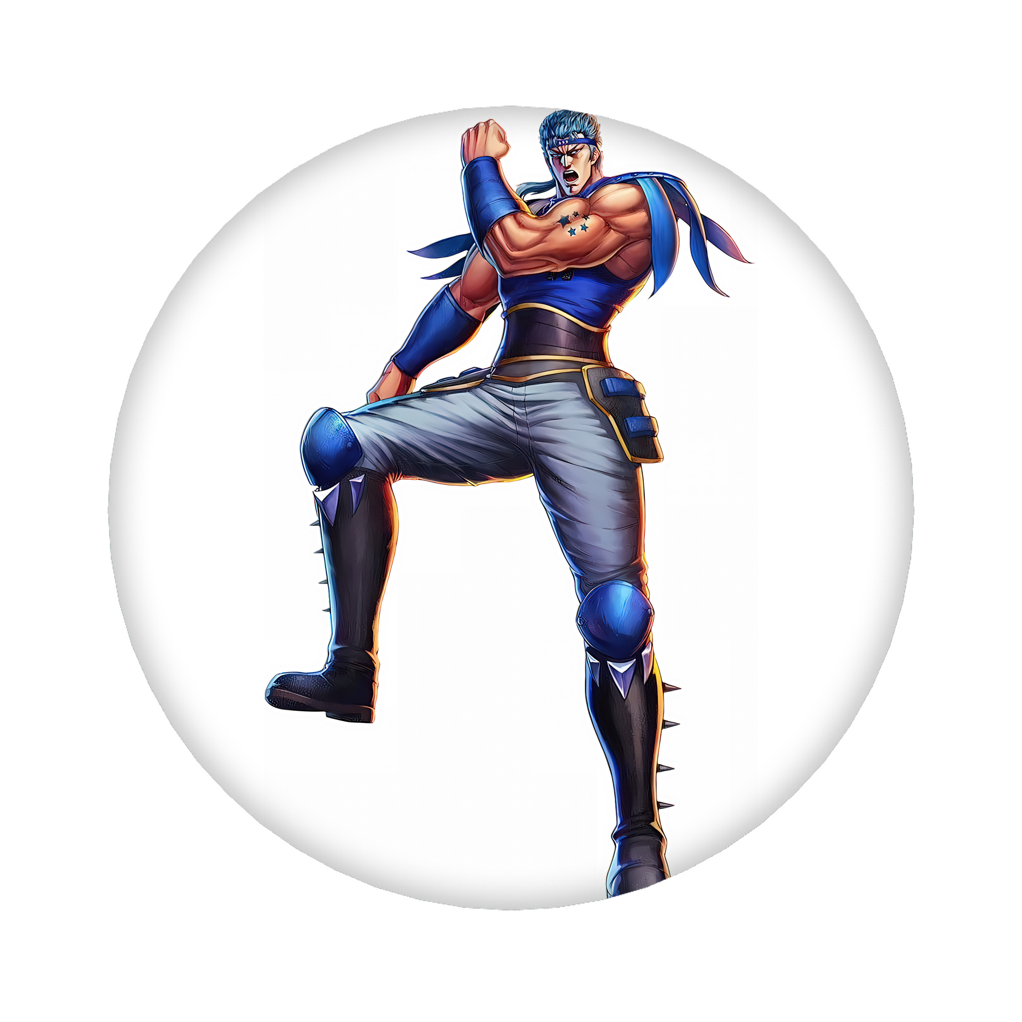 （画像用） 北斗の拳 Fist of the North Star 6cm 缶バッジ 複数セット